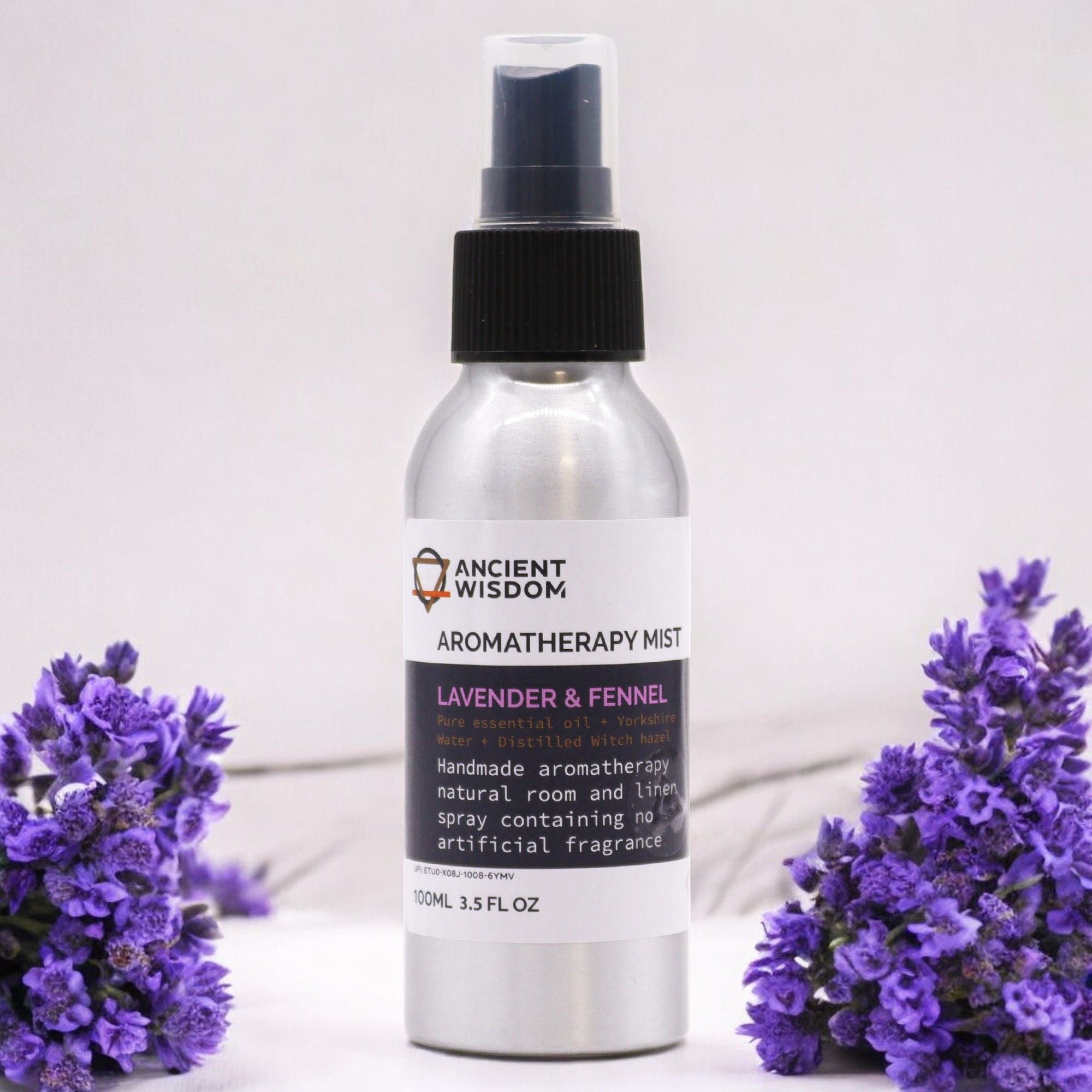 100ml Essential Oil Mist - Lavender & Fennel - Soak Sanctuary Room Fragrance