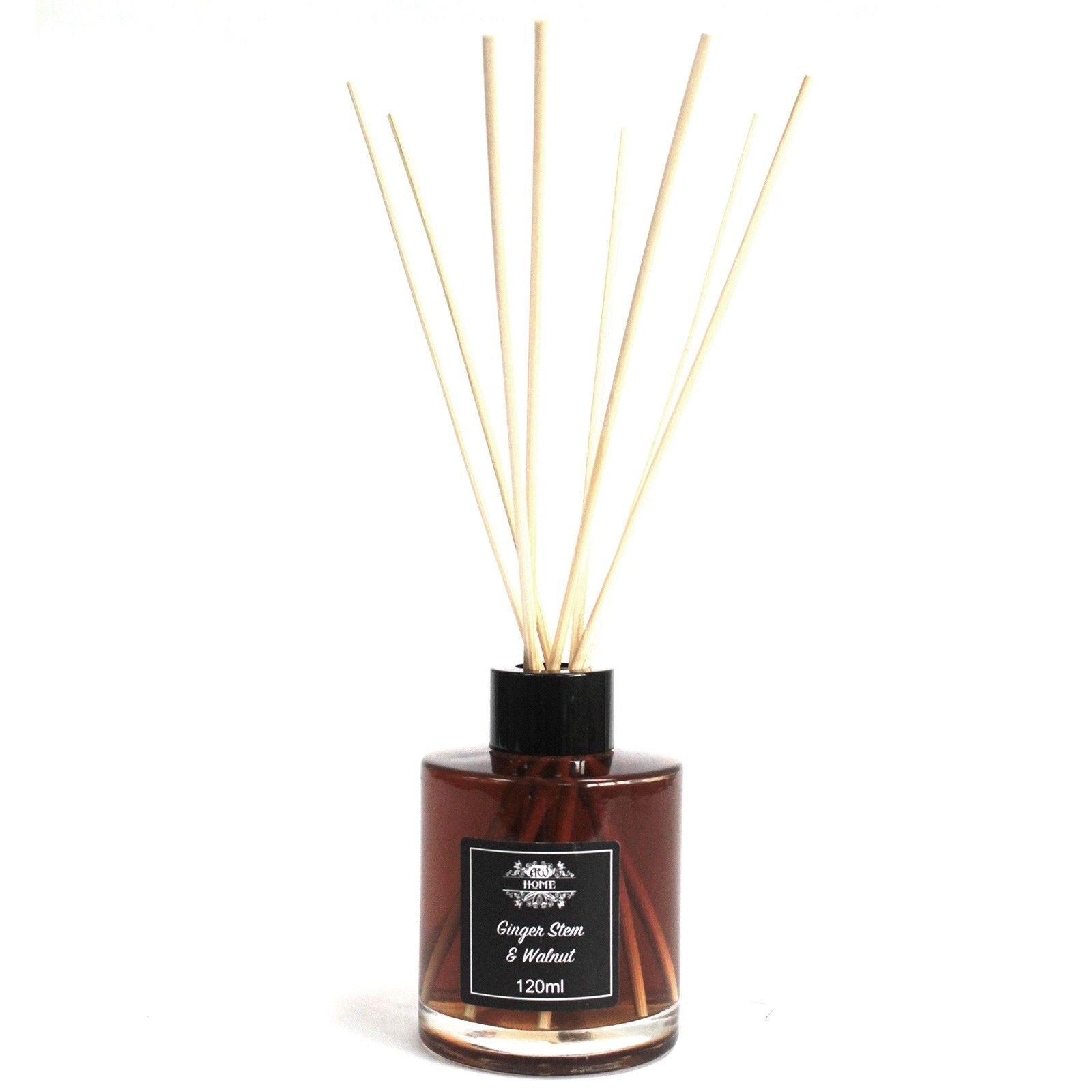 120ml Reed Diffuser - Ginger Stem & Walnut - Soak Sanctuary Reed Diffusers