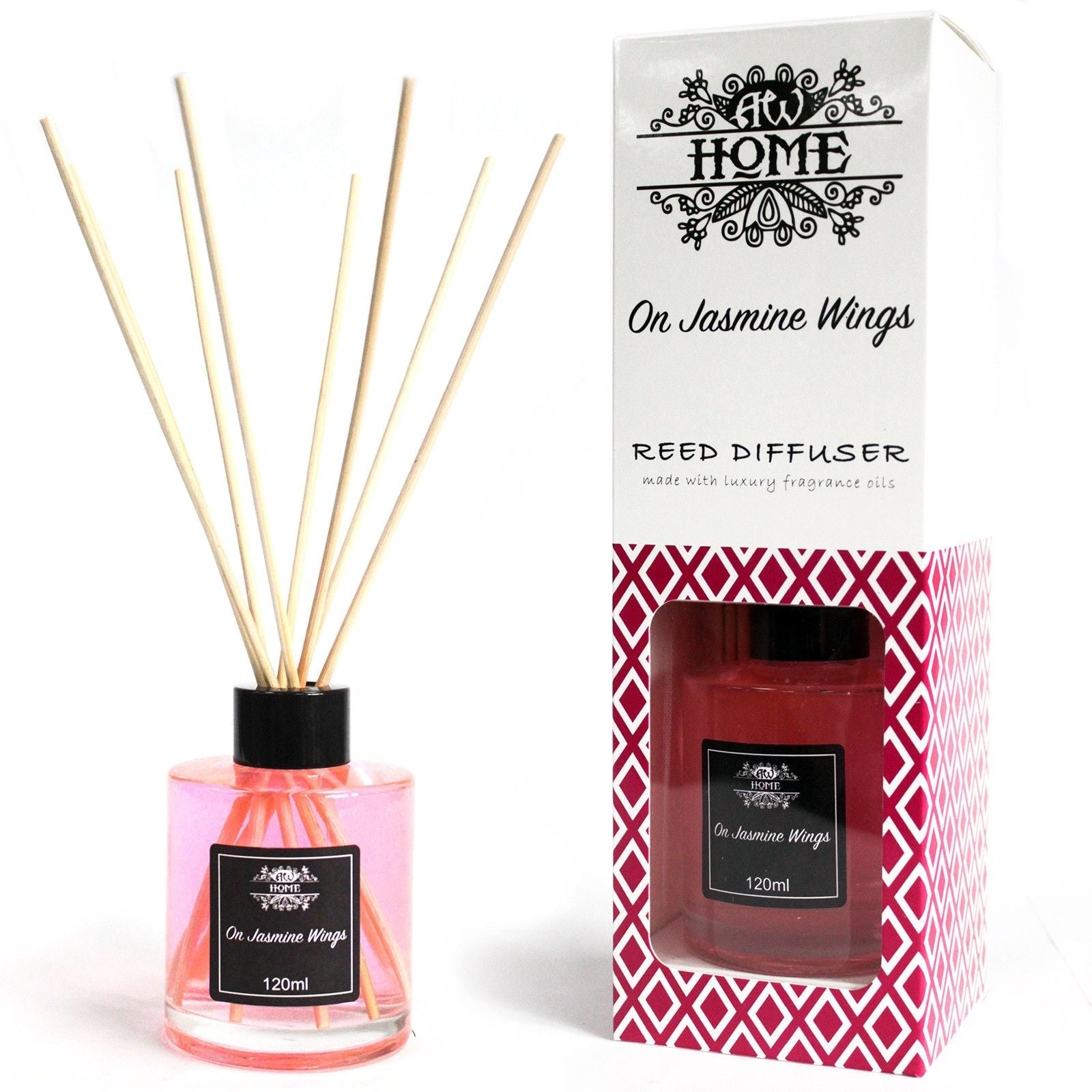 120ml Reed Diffuser - On Jasmine Wings - Soak Sanctuary Reed Diffusers