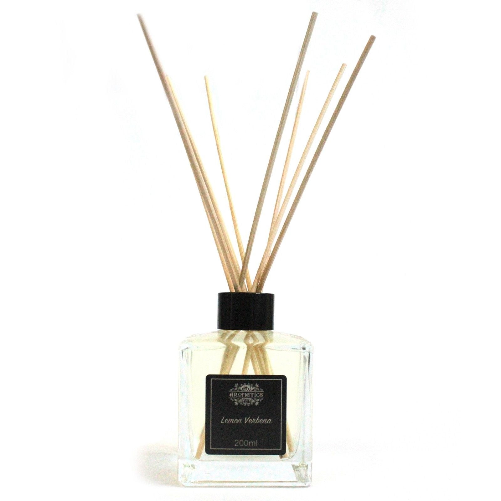 200ml Lemon Verbena Essential Oil Reed Diffuser - Soak Sanctuary Room Fragrance