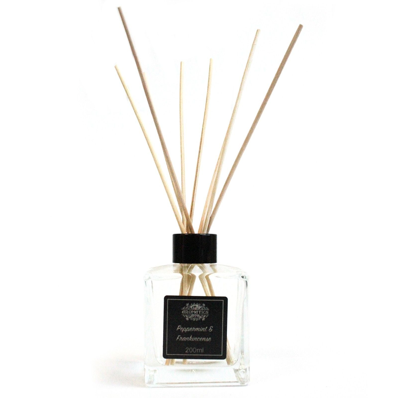 200ml Peppermint & Frankincense Essential Oil Reed Diffuser - Soak Sanctuary Room Fragrance