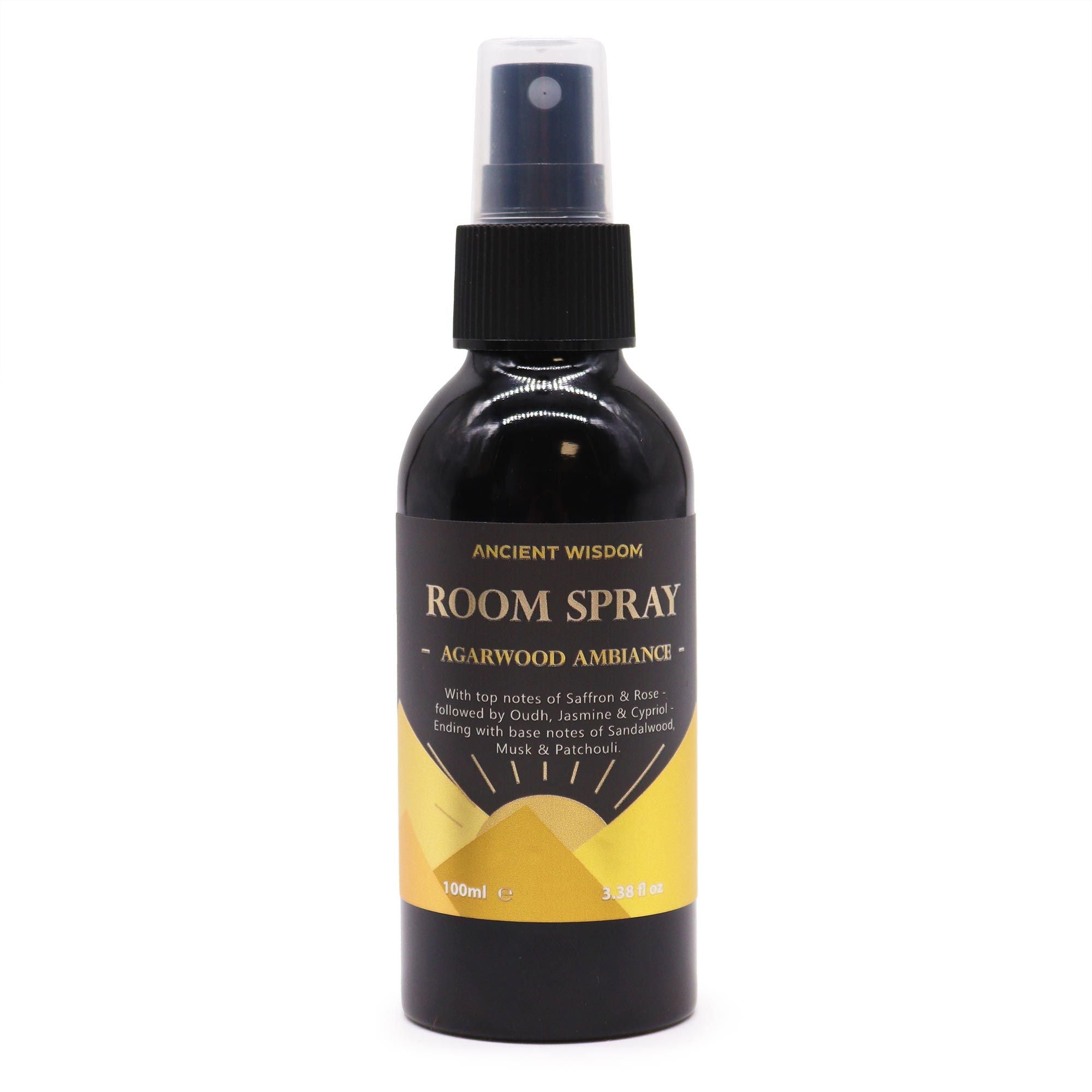 Agarwood Ambiance Oudh Room Spray (100ml) - Soak Sanctuary Oudh Room Sprays