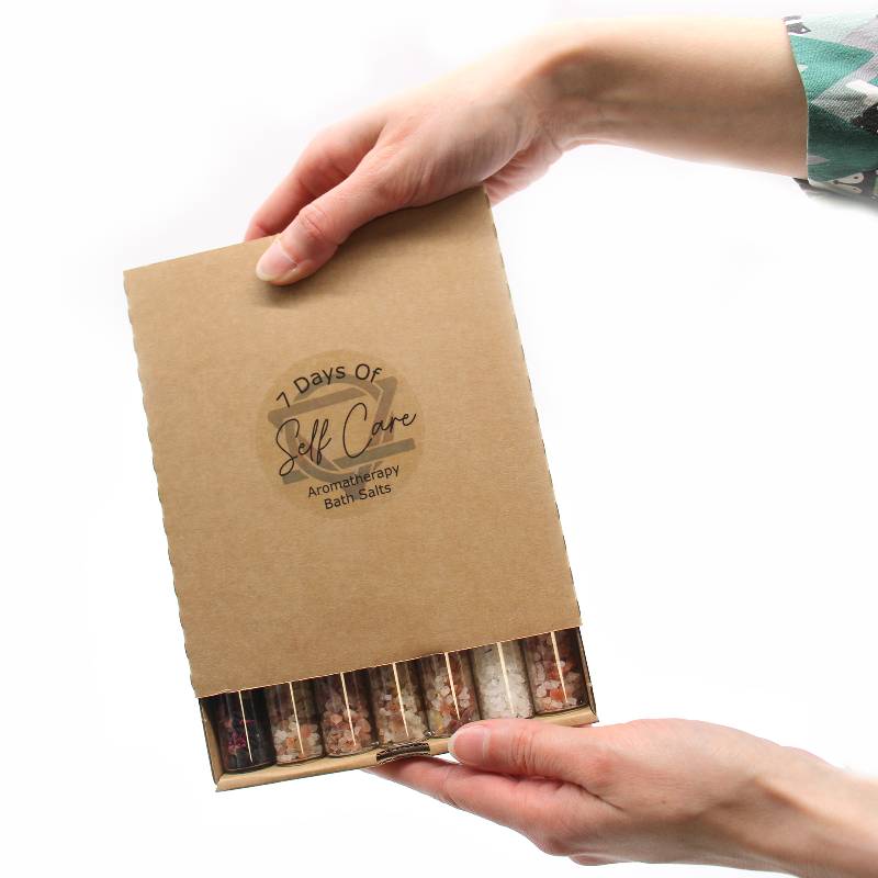 Aromatherapy Bath Salt Test Tubes - Soak Sanctuary Bath Salts