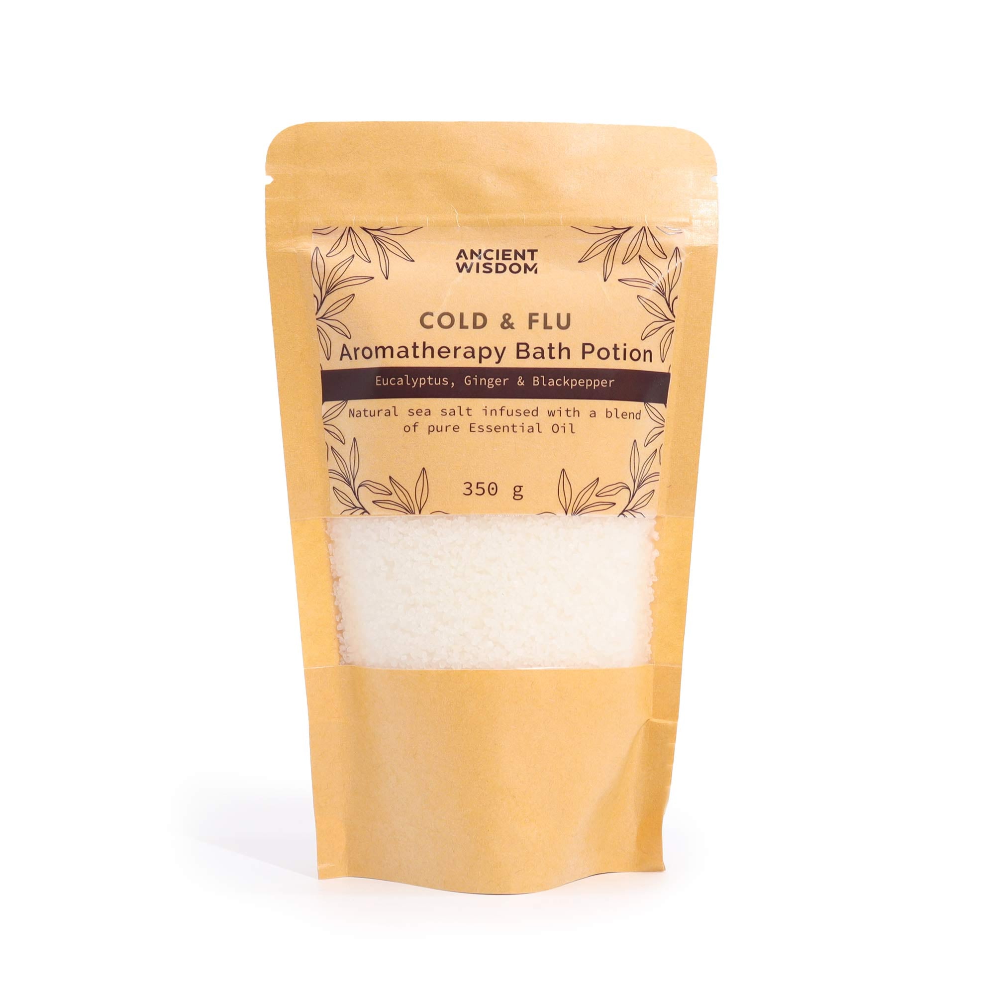 Aromatherapy Bath Salts - Colds & Flu - Soak Sanctuary Bath Salts