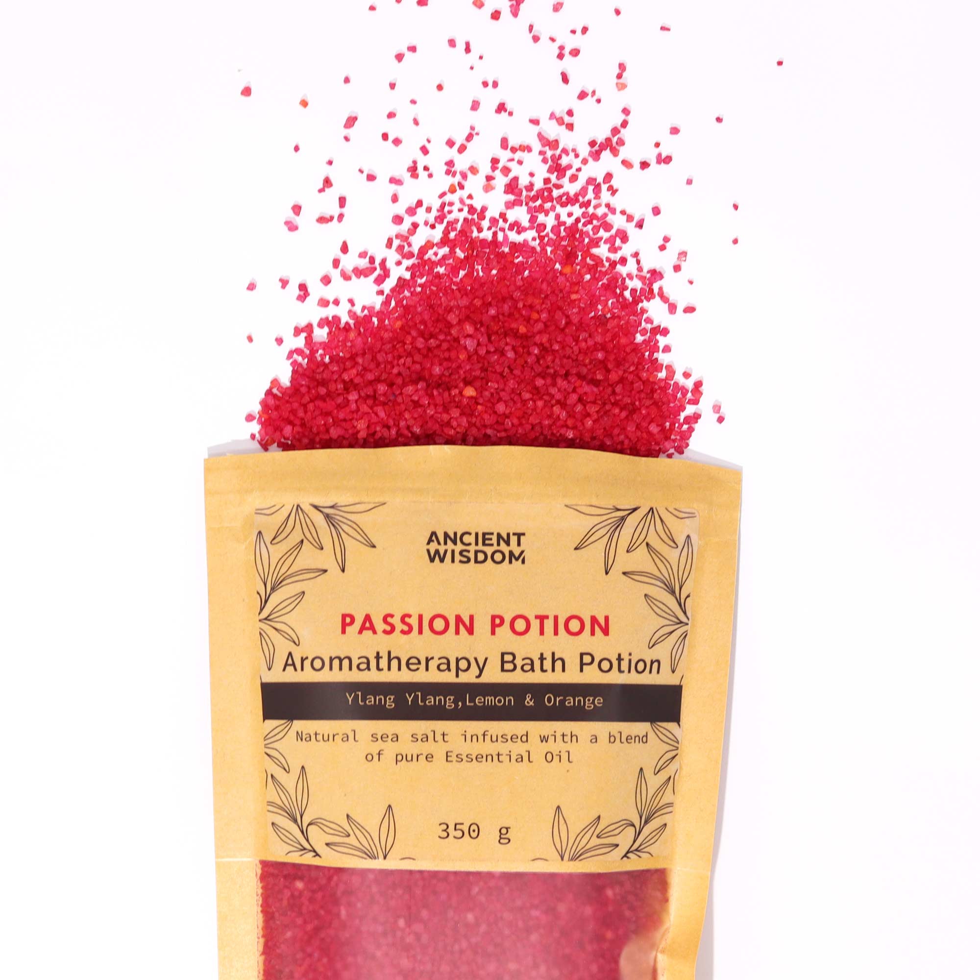 Aromatherapy Bath Salts - Passion - Soak Sanctuary Bath Salts