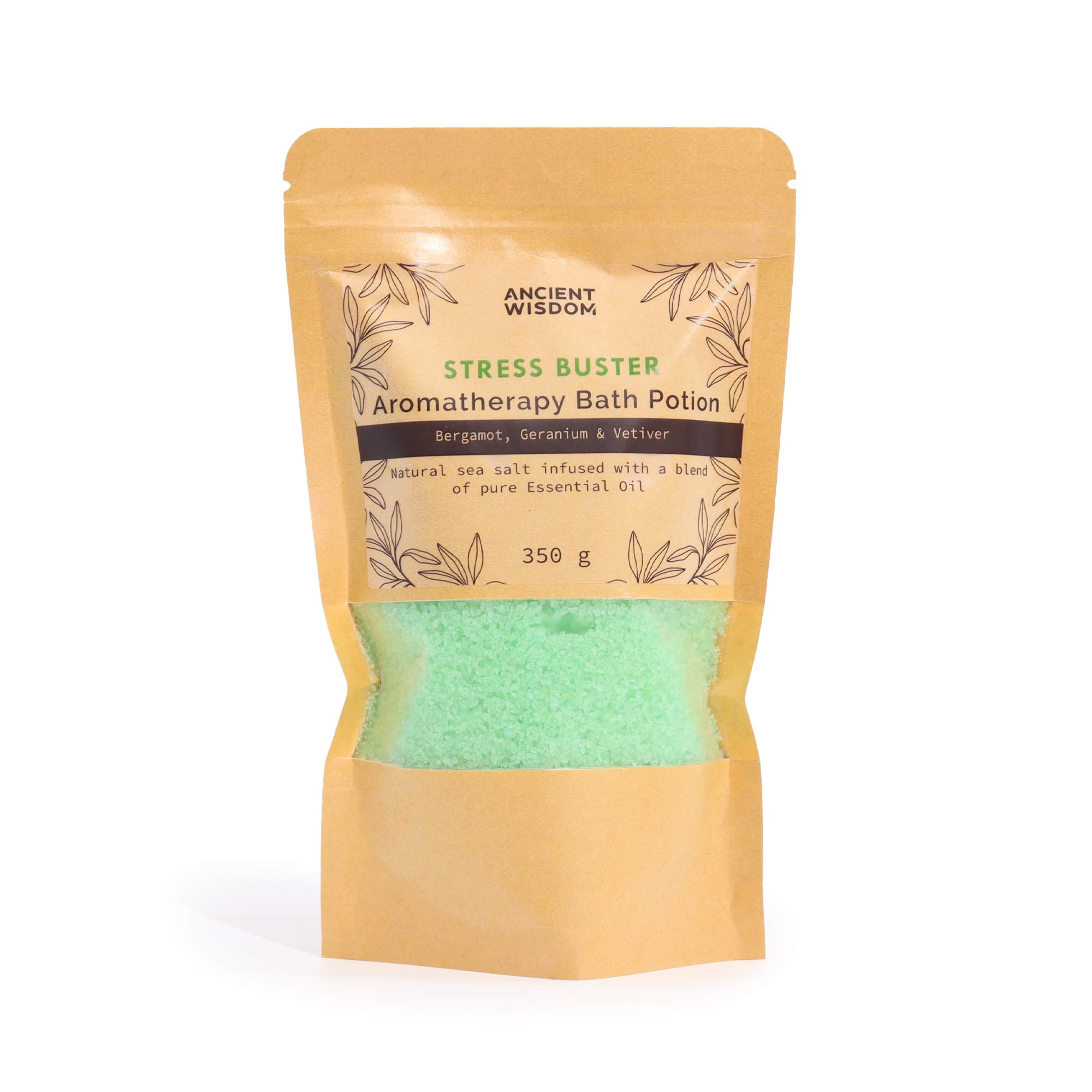 Aromatherapy Bath Salts - Stress Buster - Soak Sanctuary Bath Salts