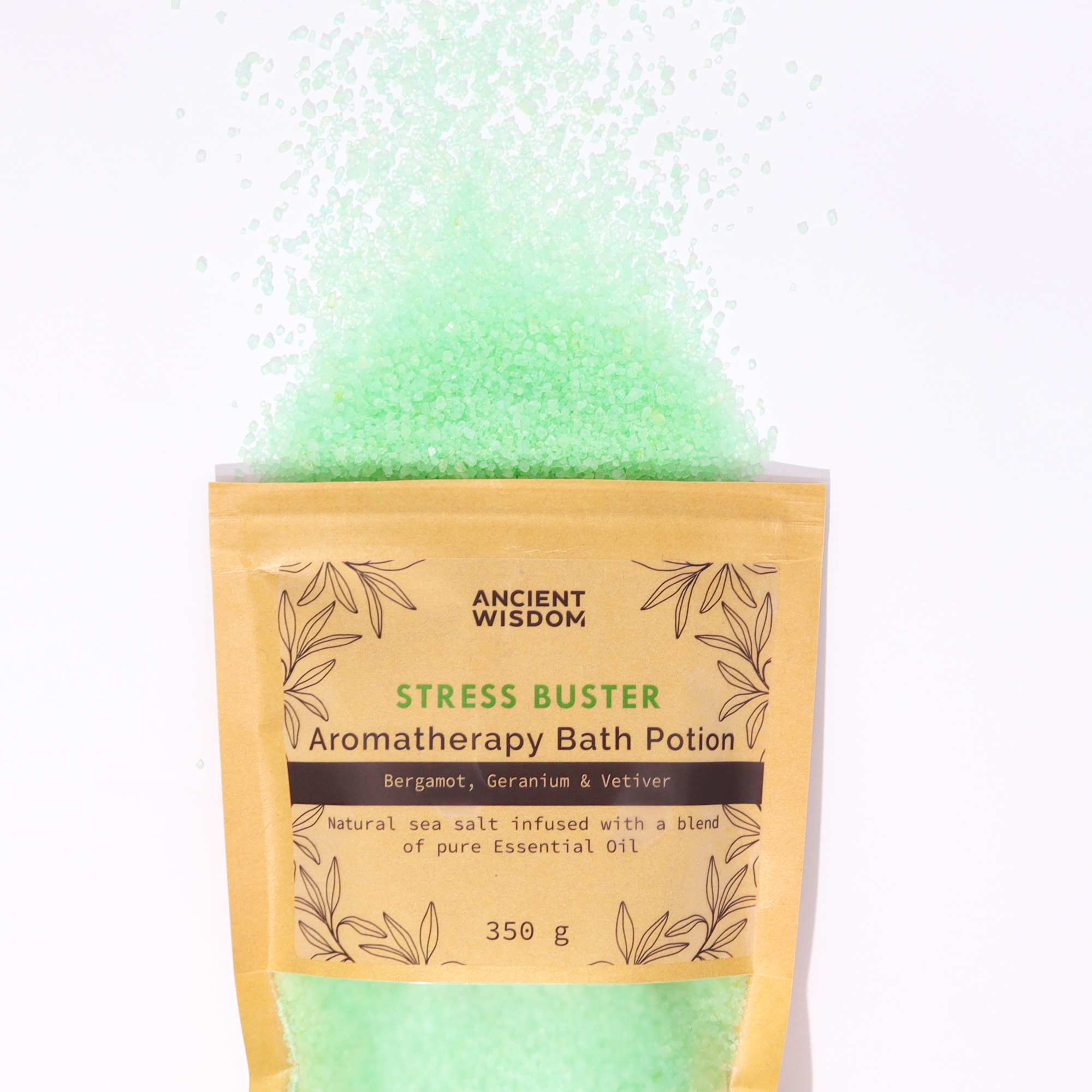 Aromatherapy Bath Salts - Stress Buster - Soak Sanctuary Bath Salts