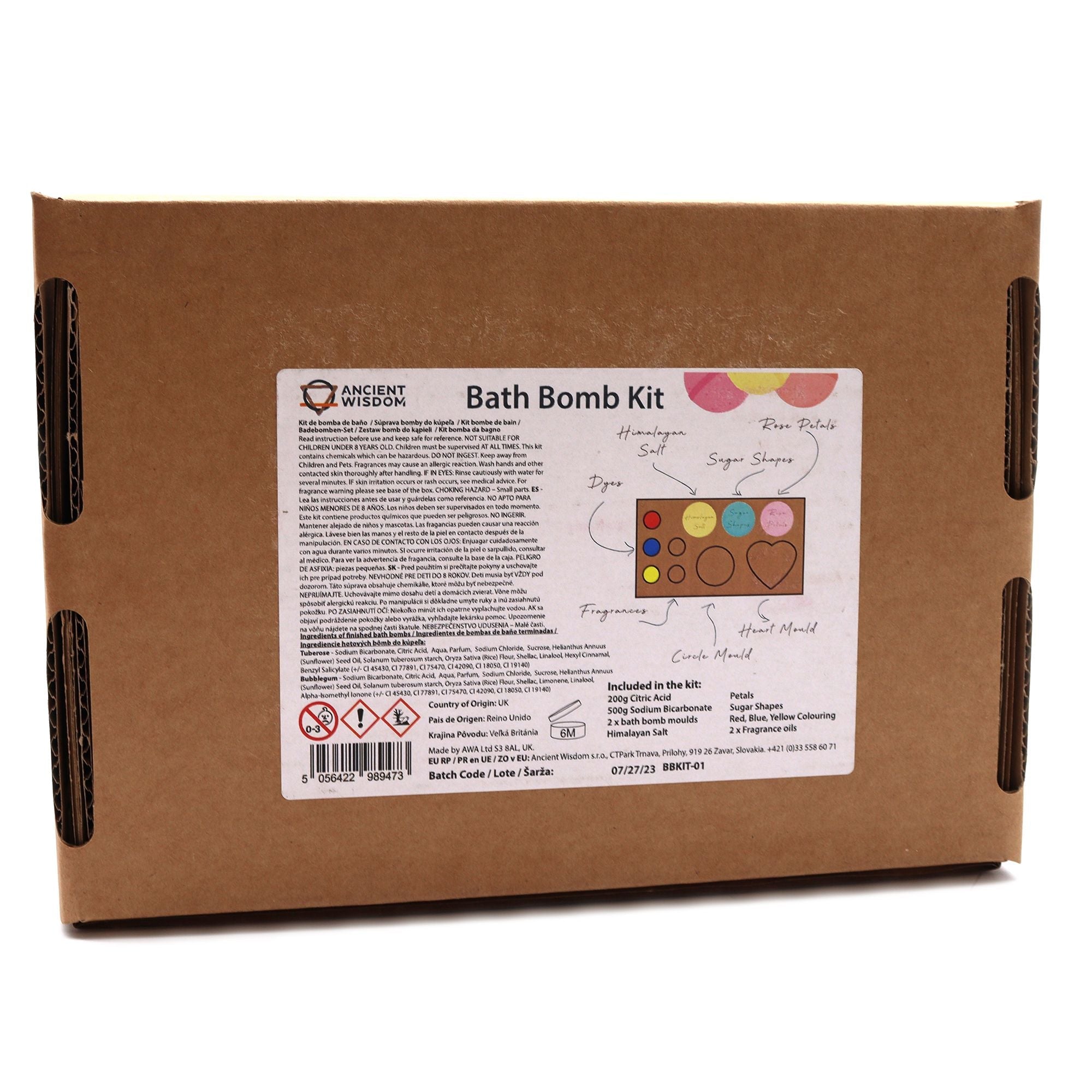 Bath Bomb Kit - Pink Lemonade & Citrus Blast - Soak Sanctuary Bath Bombs
