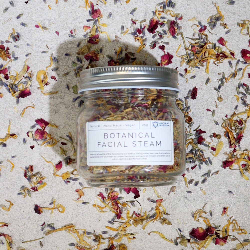 Botanical Facial Steam Blend - Natural 250g - Soak Sanctuary Bath Salts