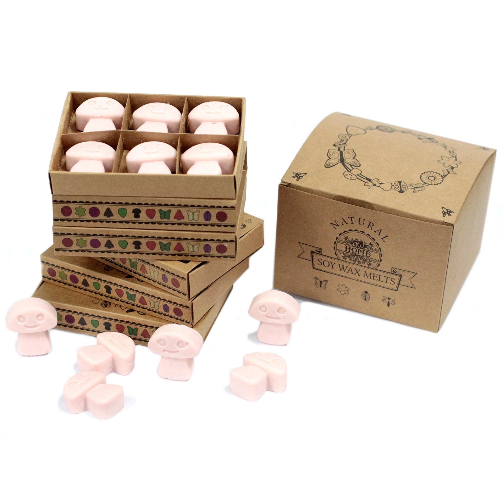 Box of 6 Wax Melts - Dark Sandalwood - Soak Sanctuary Wax Melts