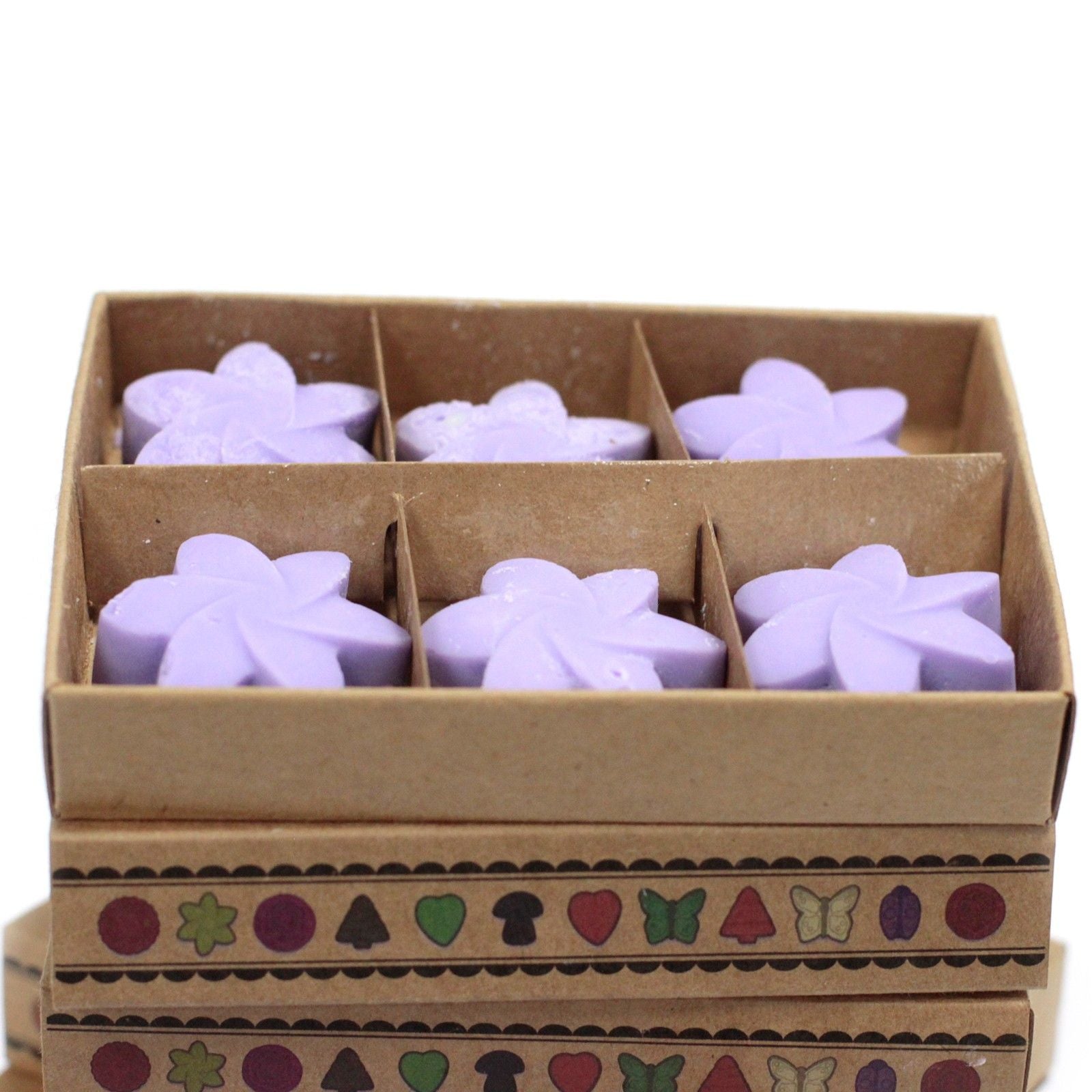 Box of 6 Wax Melts - Lavender Fields - Soak Sanctuary Wax Melts