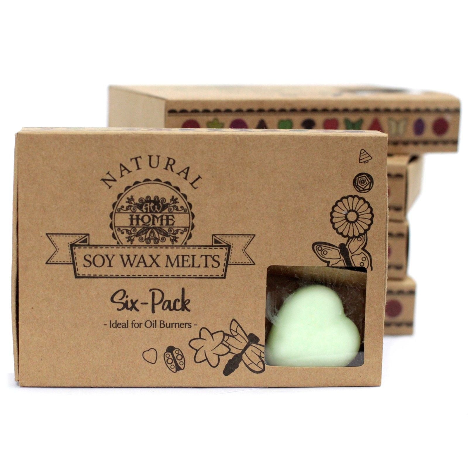 Box of 6 Wax Melts - Mint & Menthol - Soak Sanctuary Wax Melts