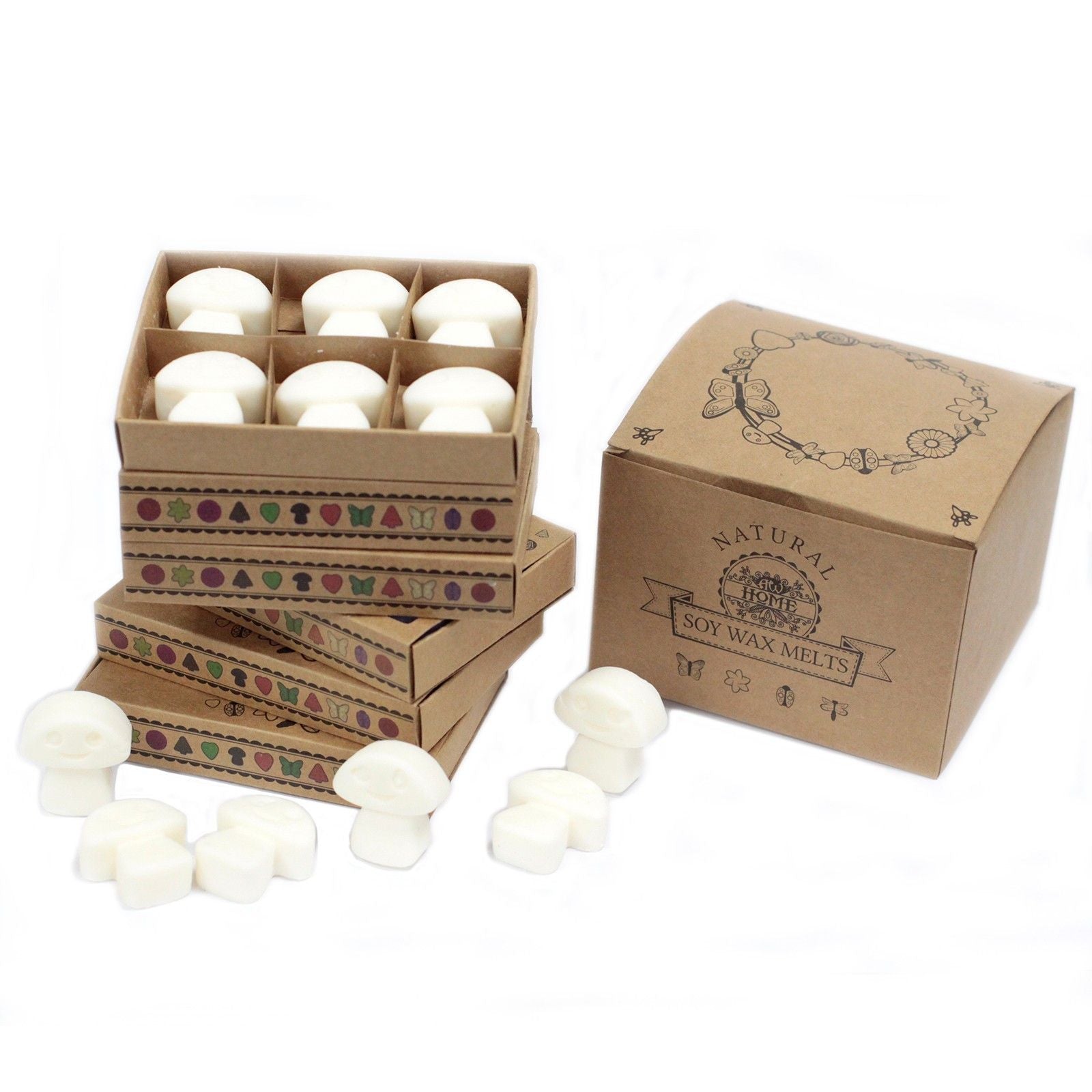 Box of 6 Wax Melts - White Musk - Soak Sanctuary Wax Melts