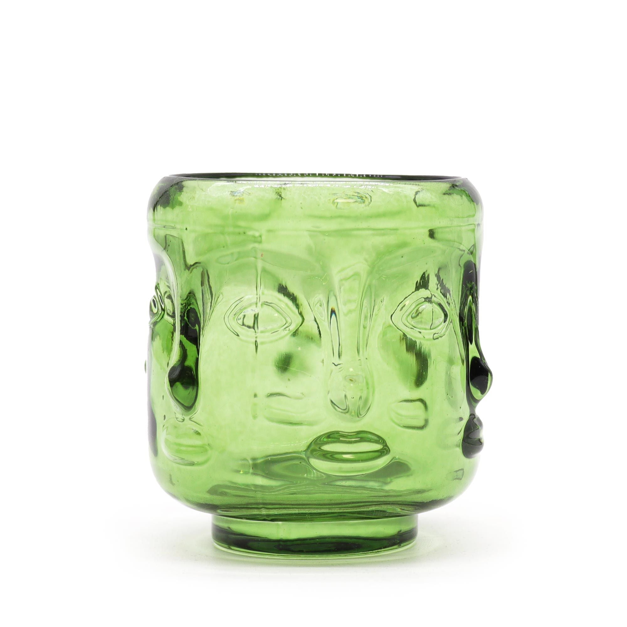 Buddha Faces Candle Jar - Garden Jade - Soak Sanctuary Candles