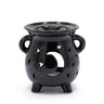Cauldron Oil Burner - Moon & Stars, Black - Soak Sanctuary Room Fragrance