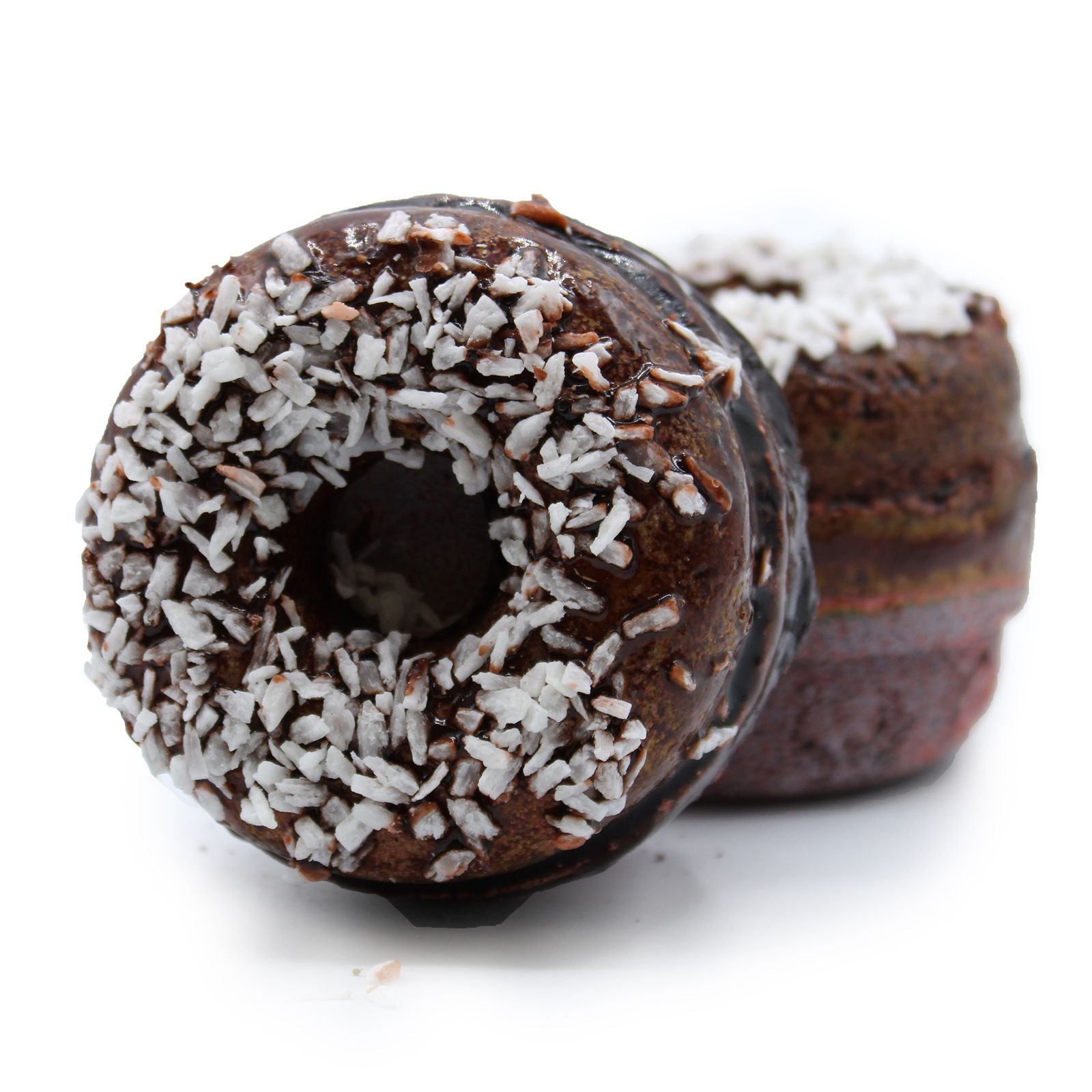 Chocolate & Coconut Bath Doughnut - Soak Sanctuary Bath Bombs