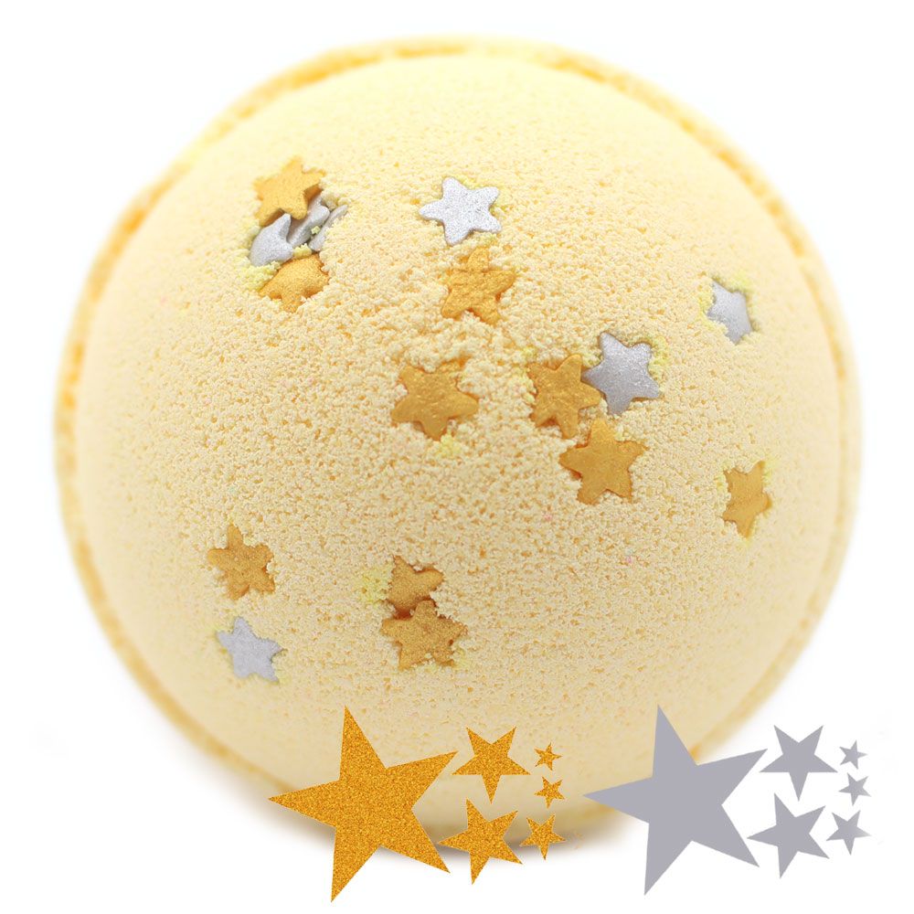 Christmas Star Bath Bomb - Marzipan - Soak Sanctuary Bath Bombs