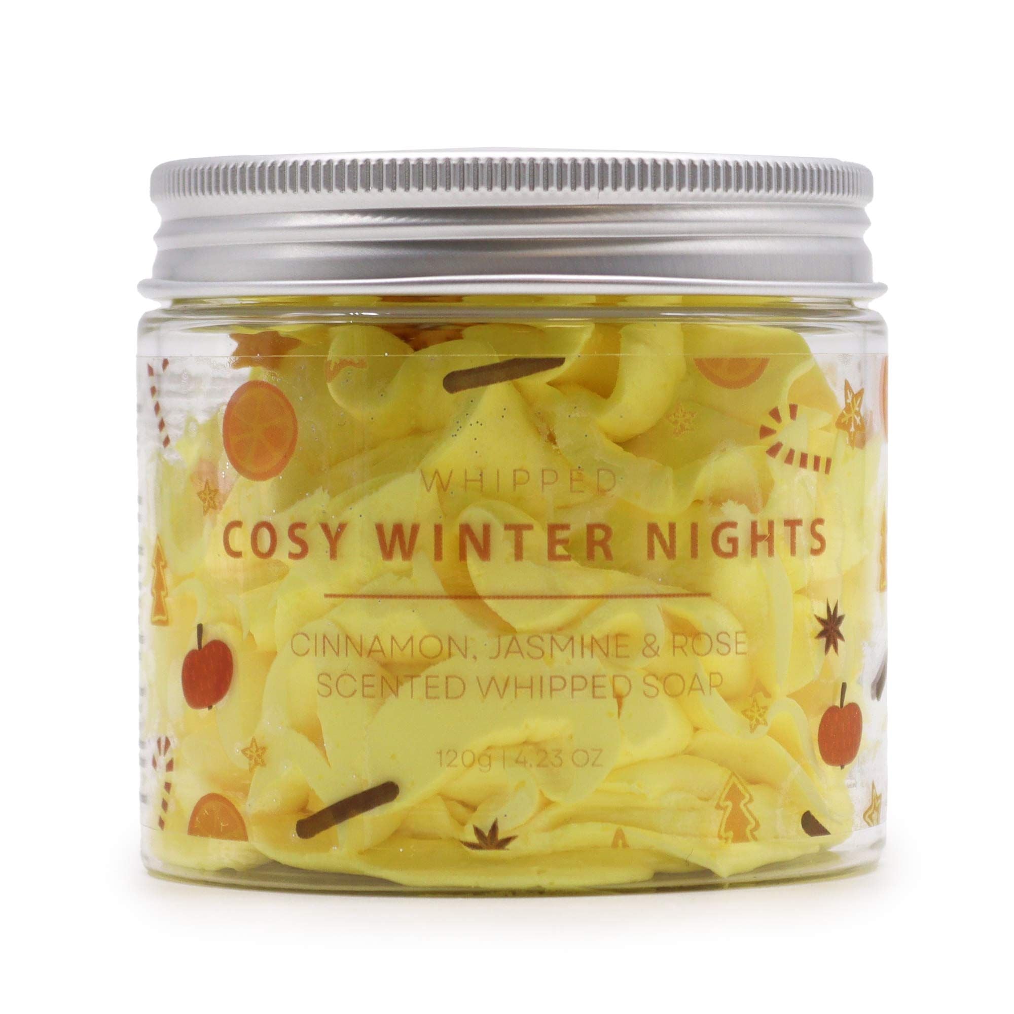 Cosy Winter Nights Whipped Soap 120g - Soak Sanctuary Soap