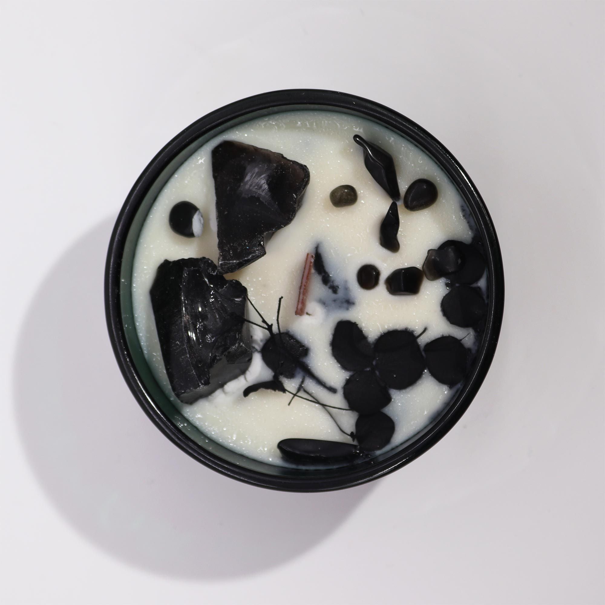 Crystal Flower Candle - The Knight of Swords - Soak Sanctuary Candles