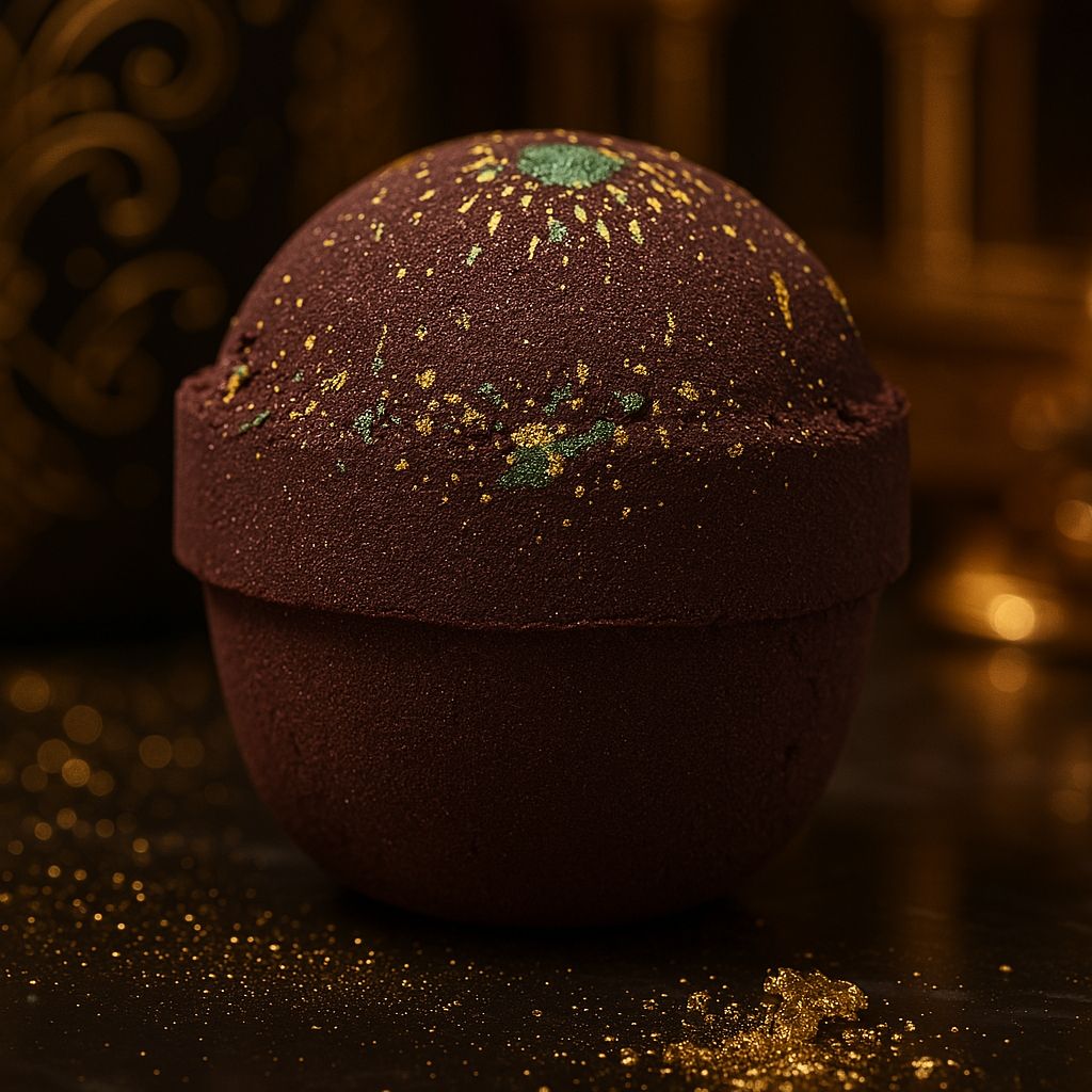 Dubai Emerald Oudh Truffle Jumbo Bath Bomb (220g) - Soak Sanctuary Bath Bombs