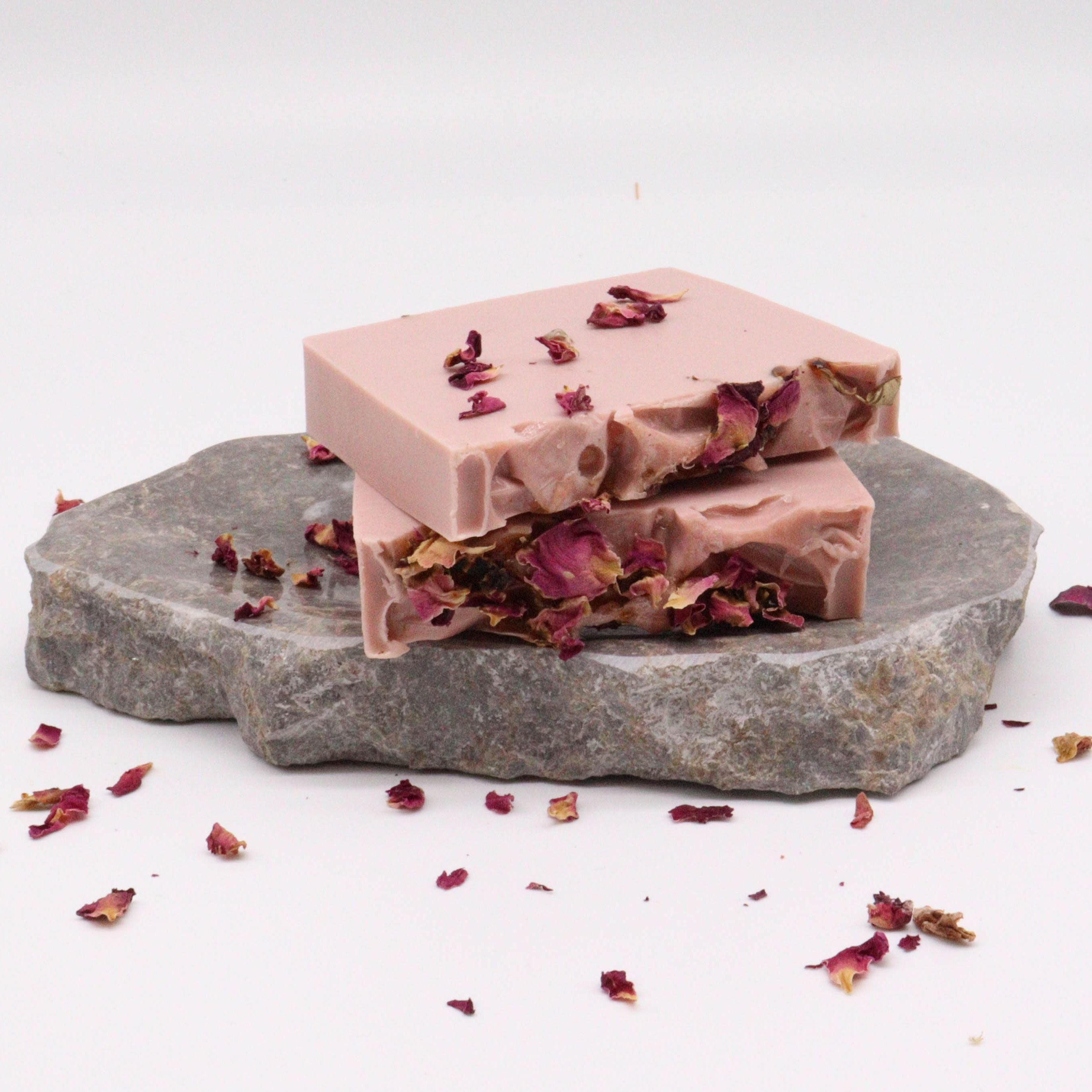 Enchanted Rose Soap Bar - Approx 100g - Soak Sanctuary Soap