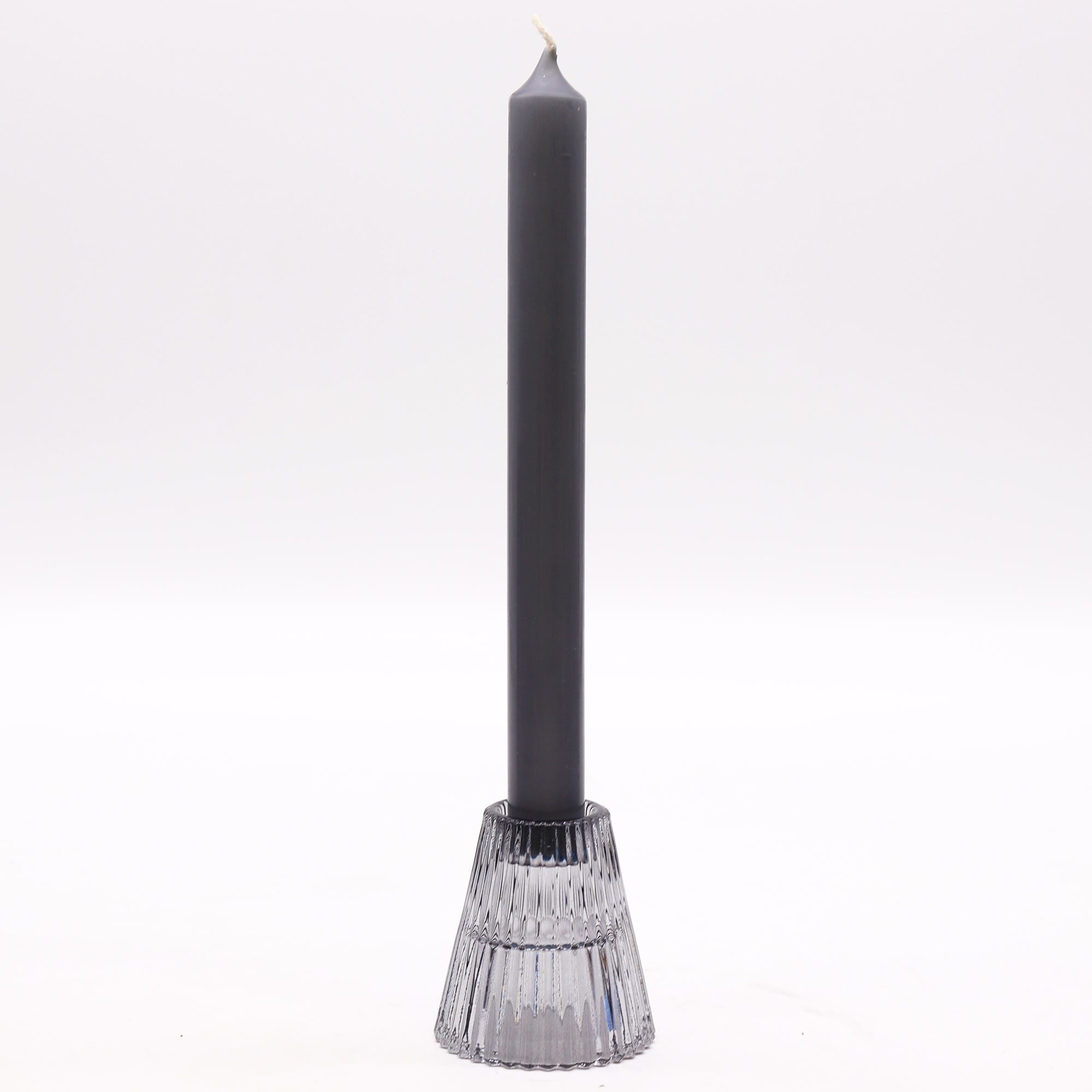 Flip Dinner Candle / Tealight Holder - Midnight Grey - Soak Sanctuary Candles