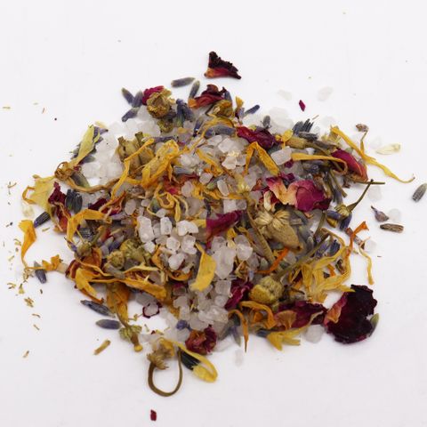 Floral Bath Soak - Natural - 140g - Soak Sanctuary Bath Salts