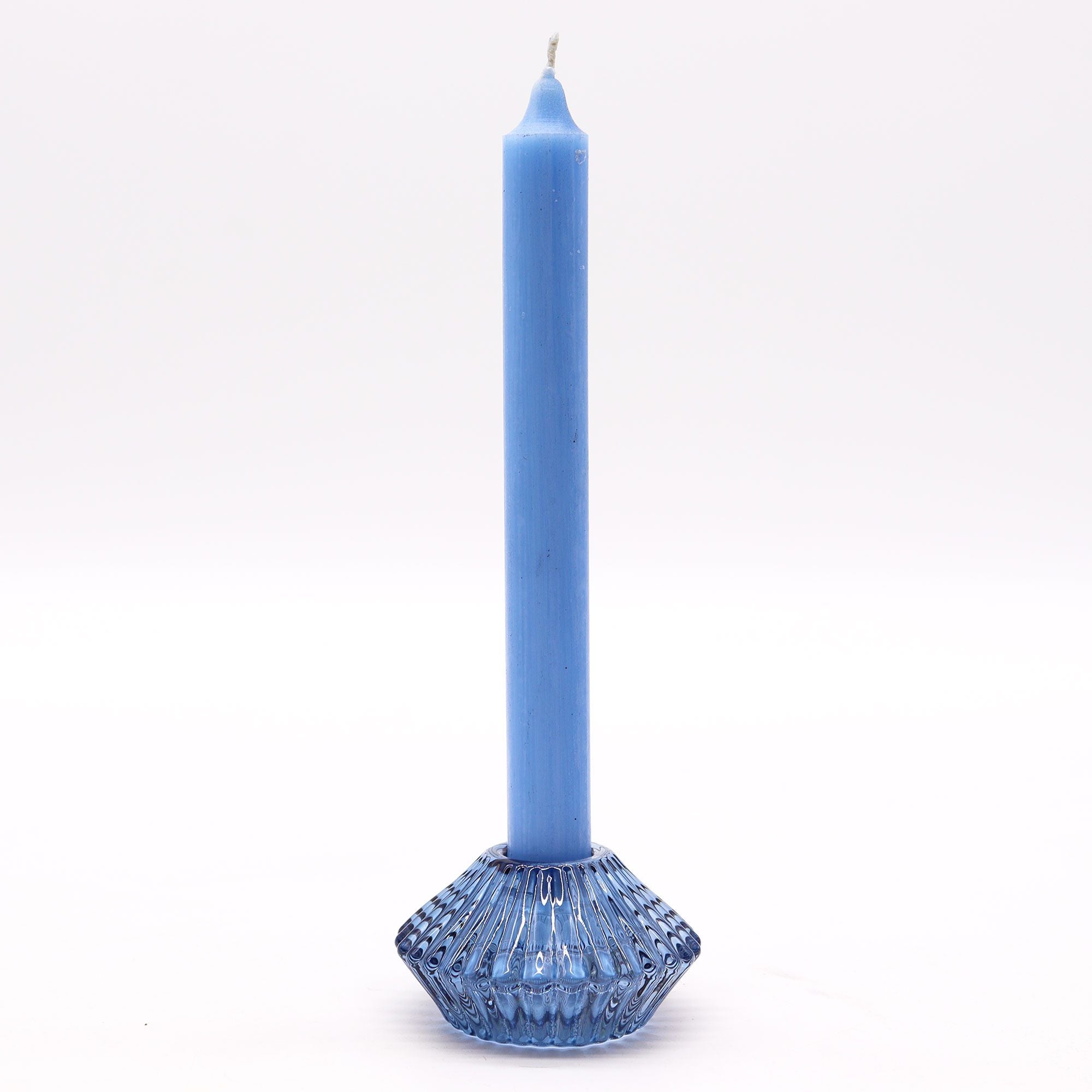 Flower Flip Dinner Candle / Tealight Holder - Royal Blue - Soak Sanctuary Candles