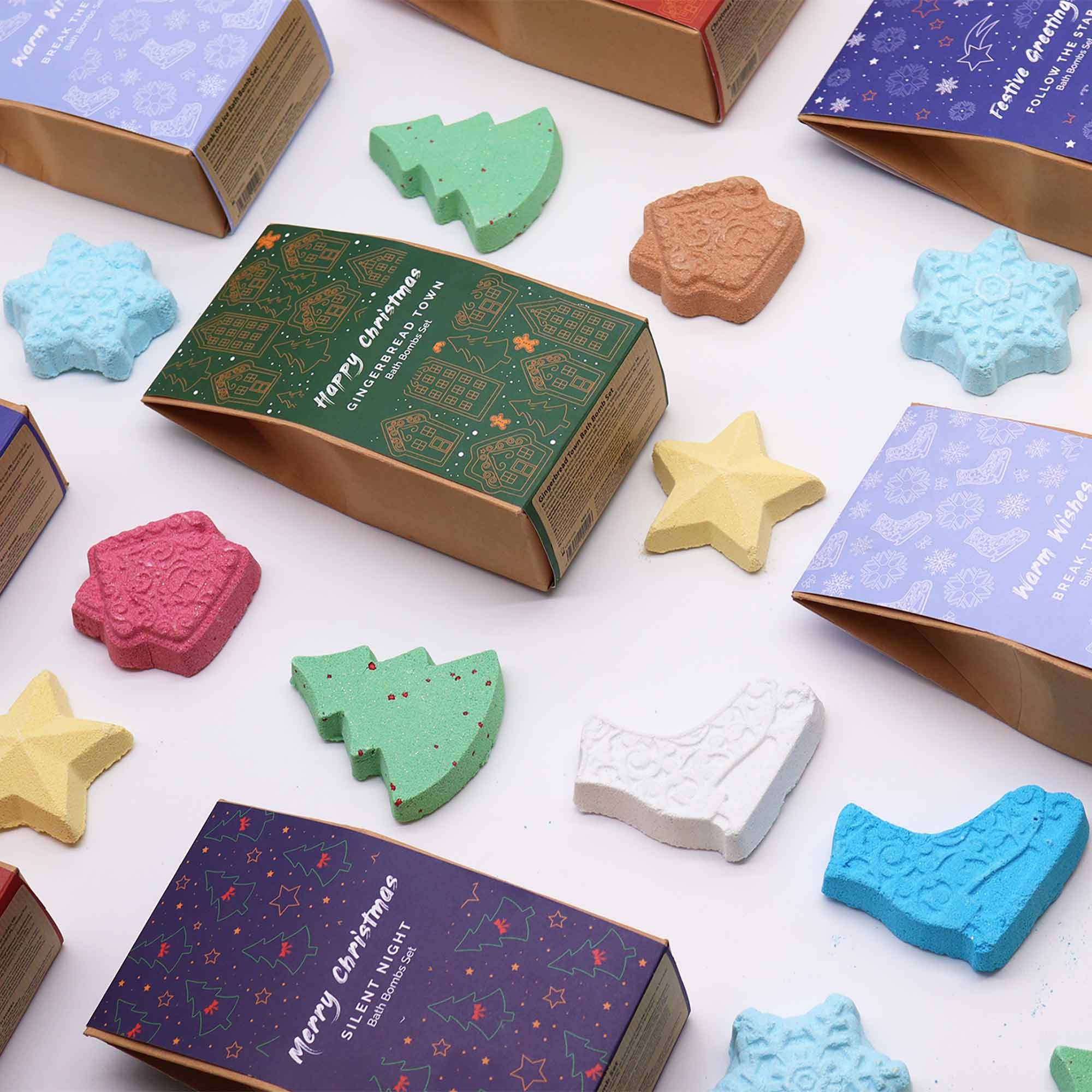 Follow the Star Christmas Bath Bomb Gift Pack - Soak Sanctuary Bath Bombs