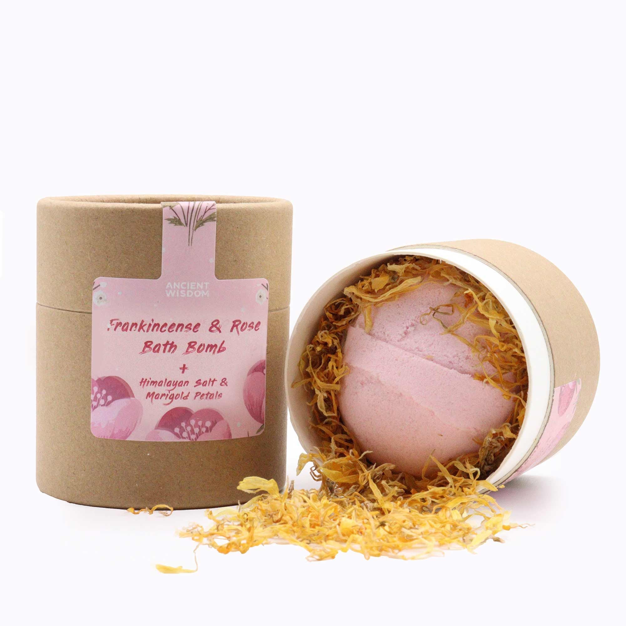 Frankinsence & Rose Bath Bomb Gift Set - Soak Sanctuary Bath Bombs