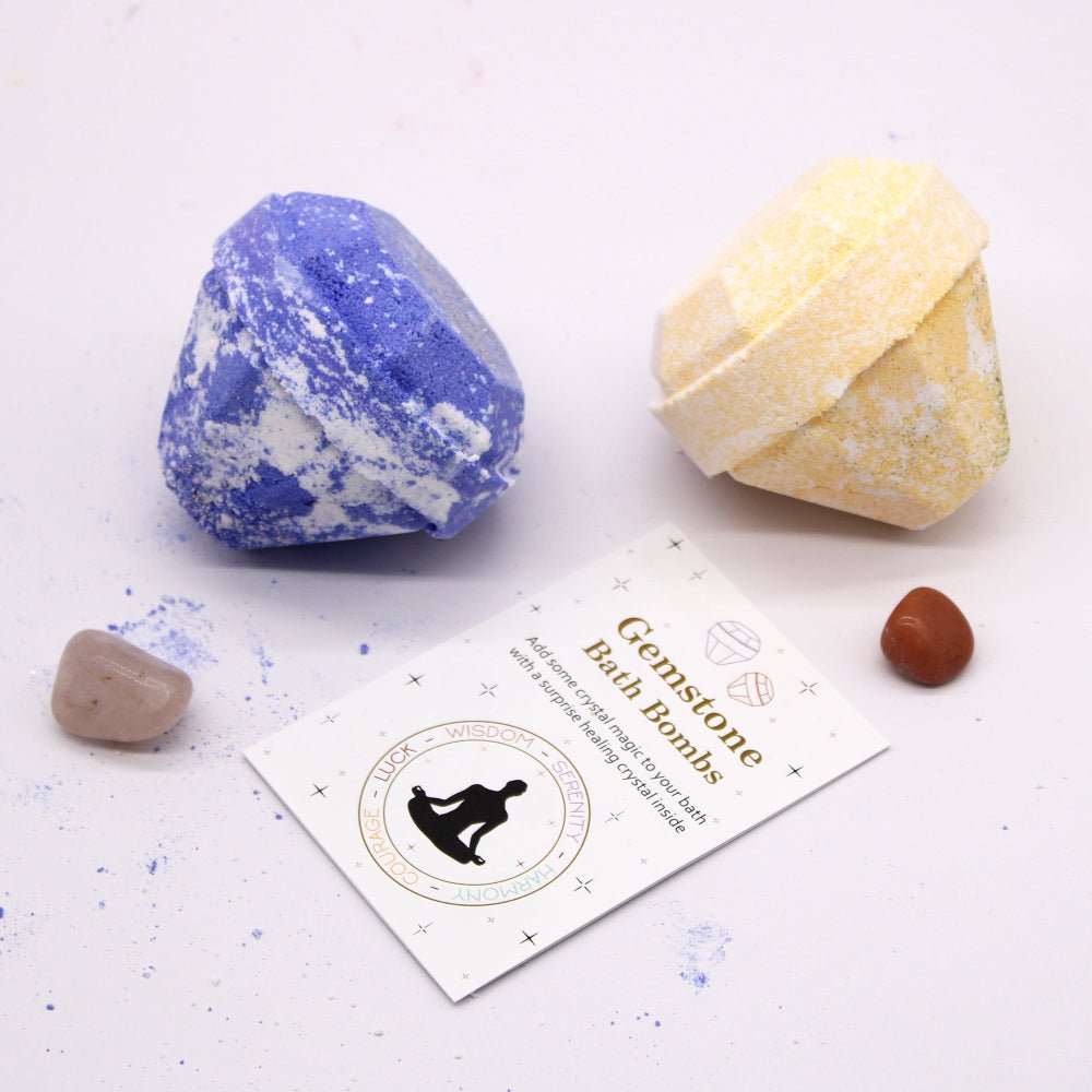 Gemstone Bath Bomb - Mistress Fragrance - Soak Sanctuary Bath Bombs