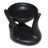 Helping Hand Oil Burner - Black - Soak Sanctuary Room Fragrance