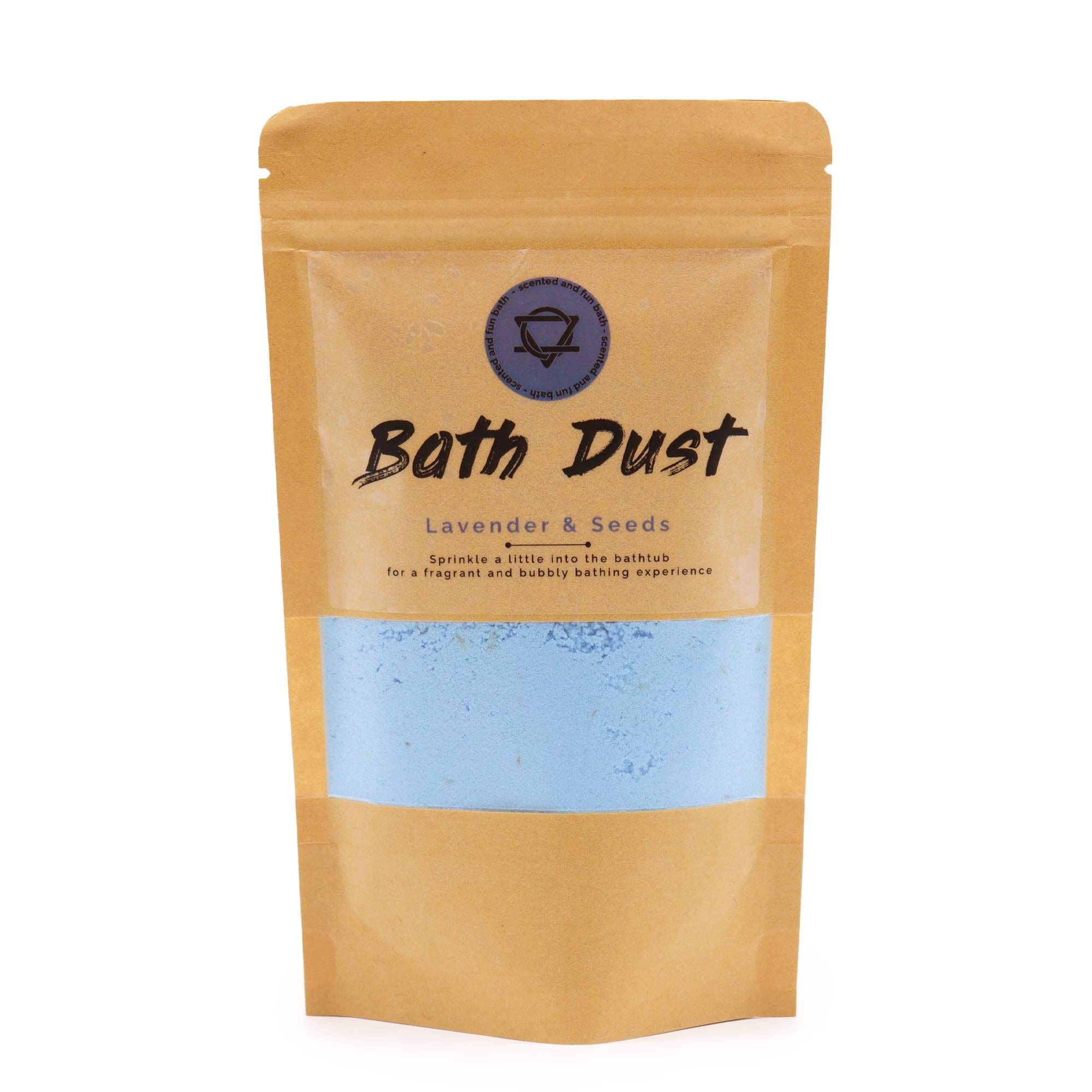 Lavender & Seeds Bath Dust 190g - Soak Sanctuary Bath Dust