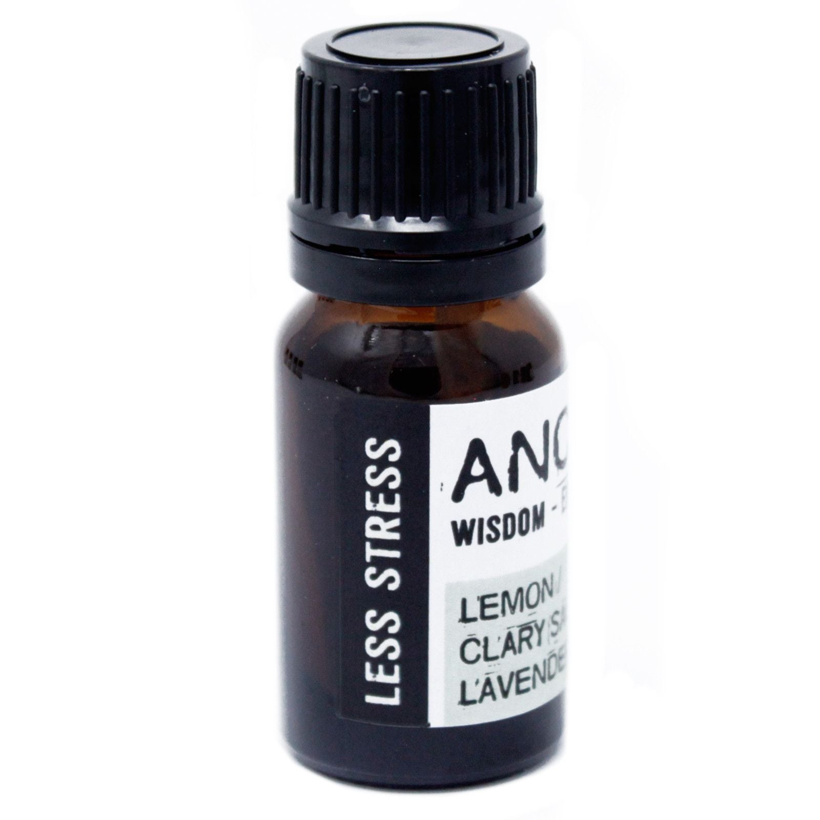 Less Stress Essential Oil Blend: Clary Sage, Lemon and Lavender - 10ml - Soak Sanctuary Essential Oils