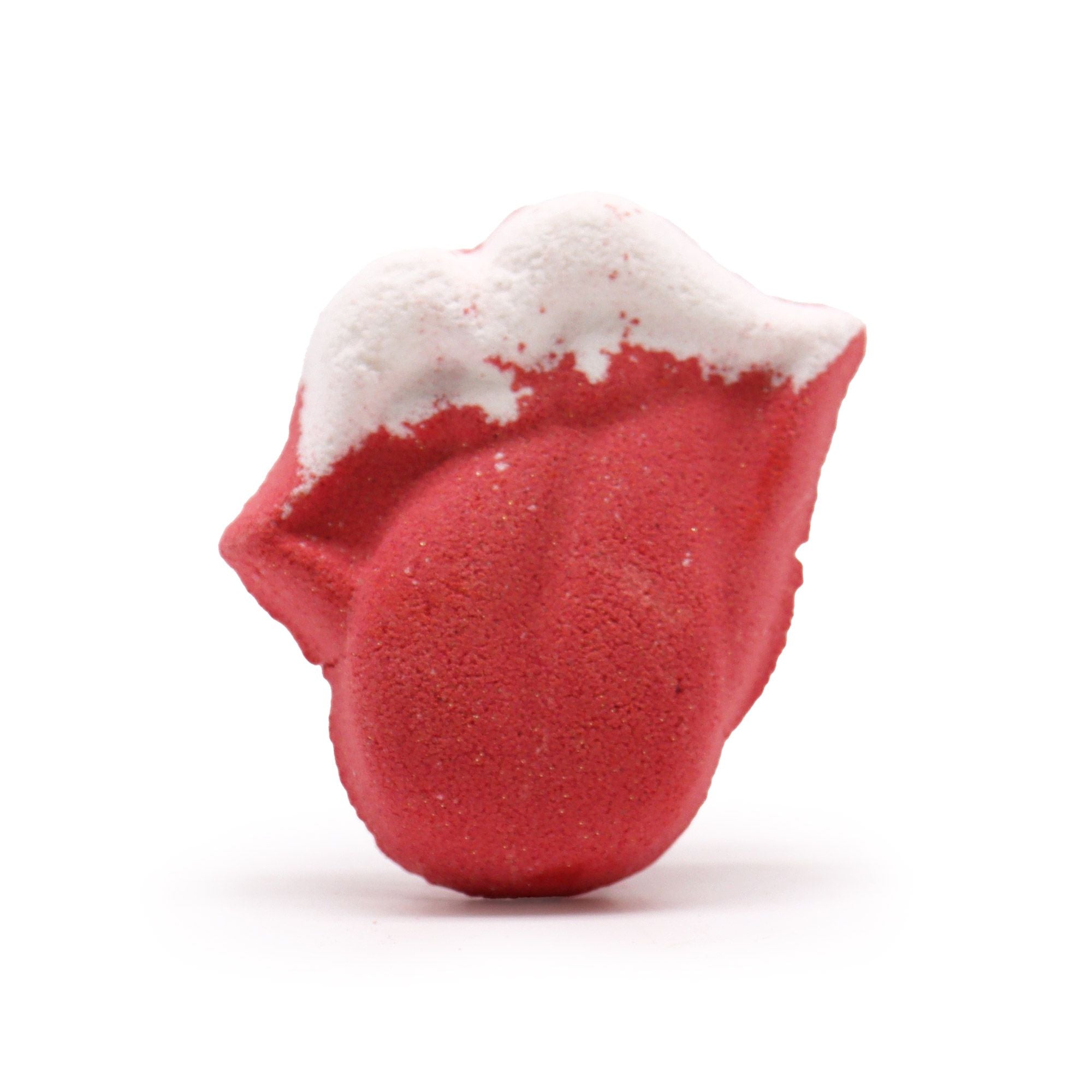 Lips Bathbomb - Raspberry & Pomegranate (60g) - Soak Sanctuary Bath Bombs