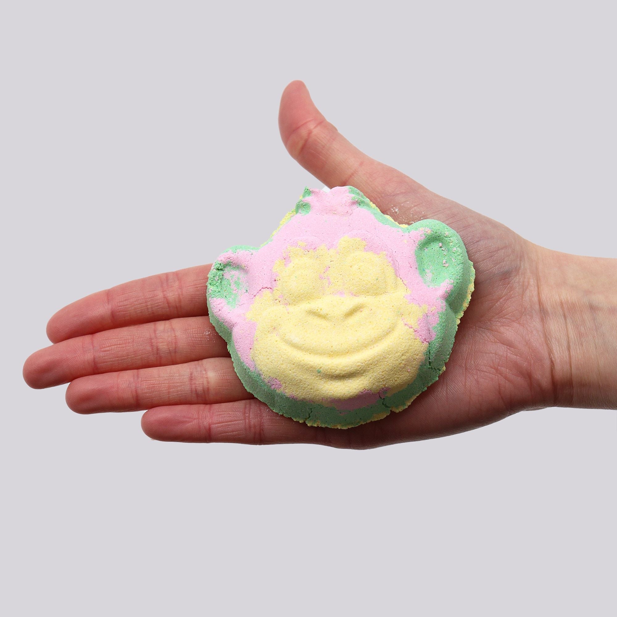 Monkey Bathbomb - Guava & Strawberry (90g) - Soak Sanctuary Bath Bombs