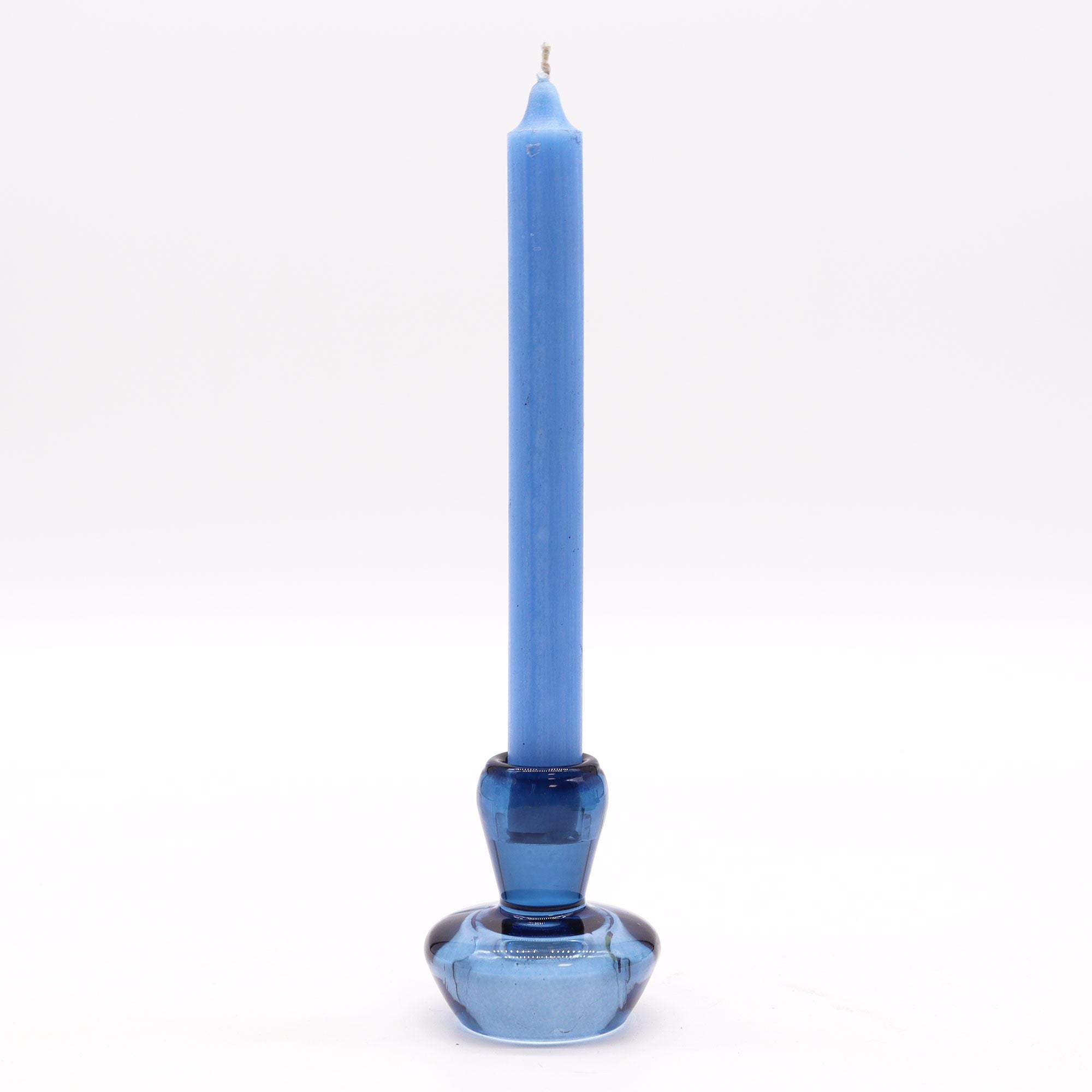 Mushroom Flip Dinner Candle / Tealight Holder - Royal Blue - Soak Sanctuary Candles