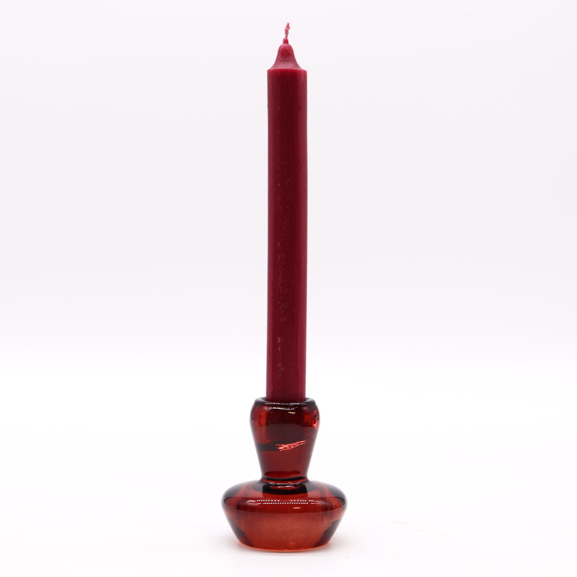 Mushroom Flip Dinner Candle / Tealight Holder - Vampire Red - Soak Sanctuary Candles