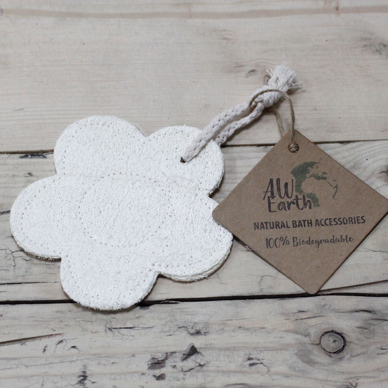 Natural Loofah Flower Body Scrub - Soak Sanctuary Accessories