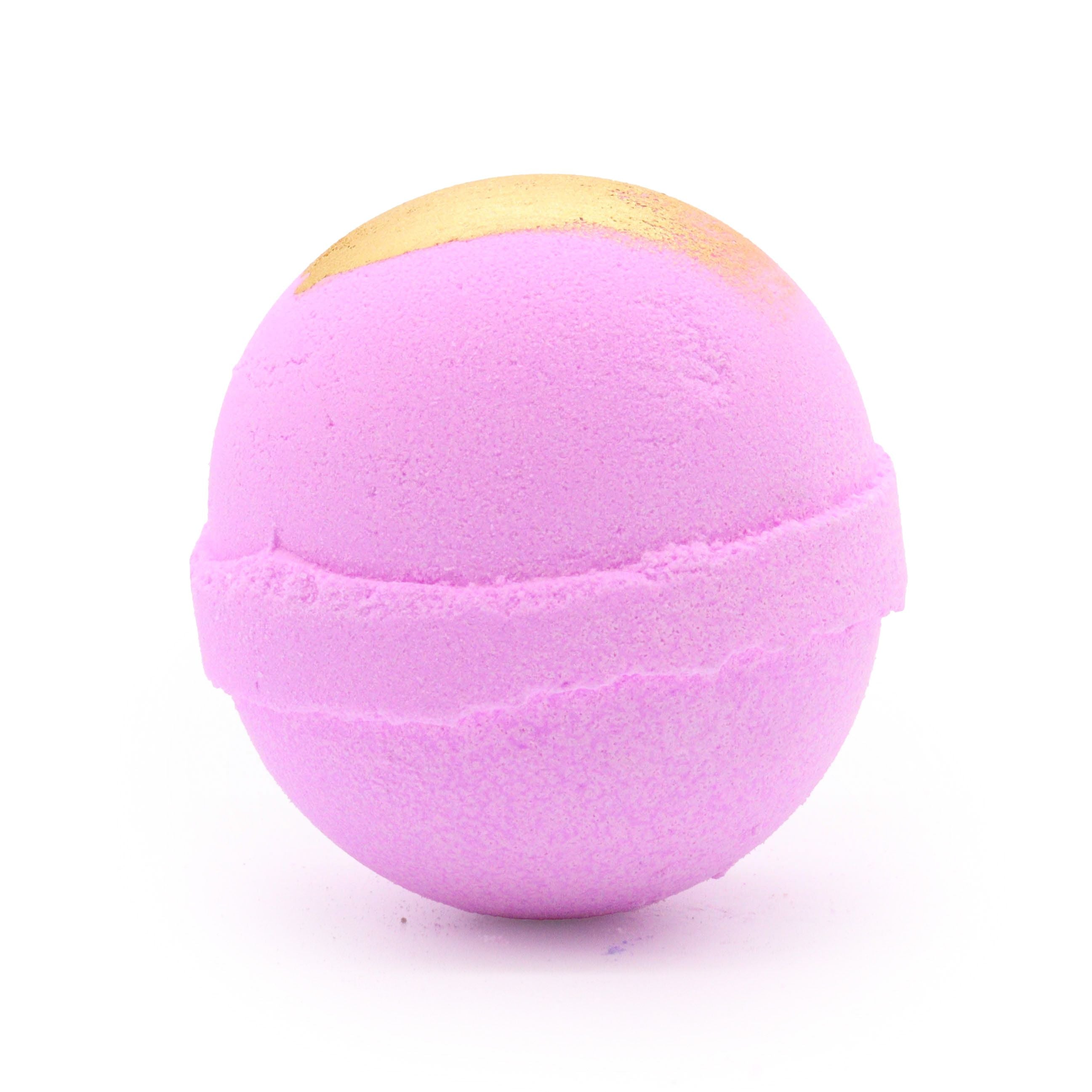 Pink Charlotte Jumbo Bath Bomb (235g) - Soak Sanctuary Bath Bombs