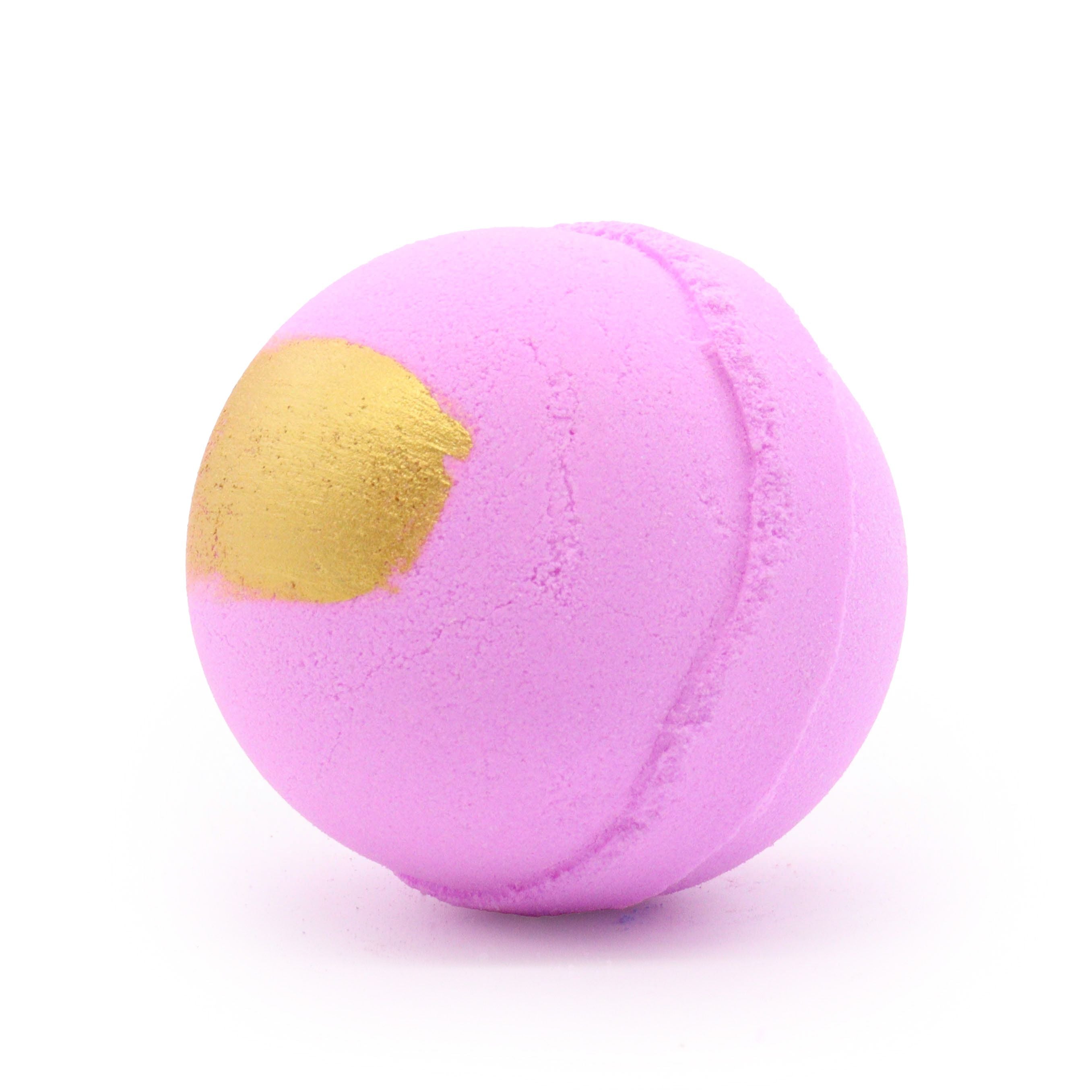 Pink Charlotte Jumbo Bath Bomb (235g) - Soak Sanctuary Bath Bombs