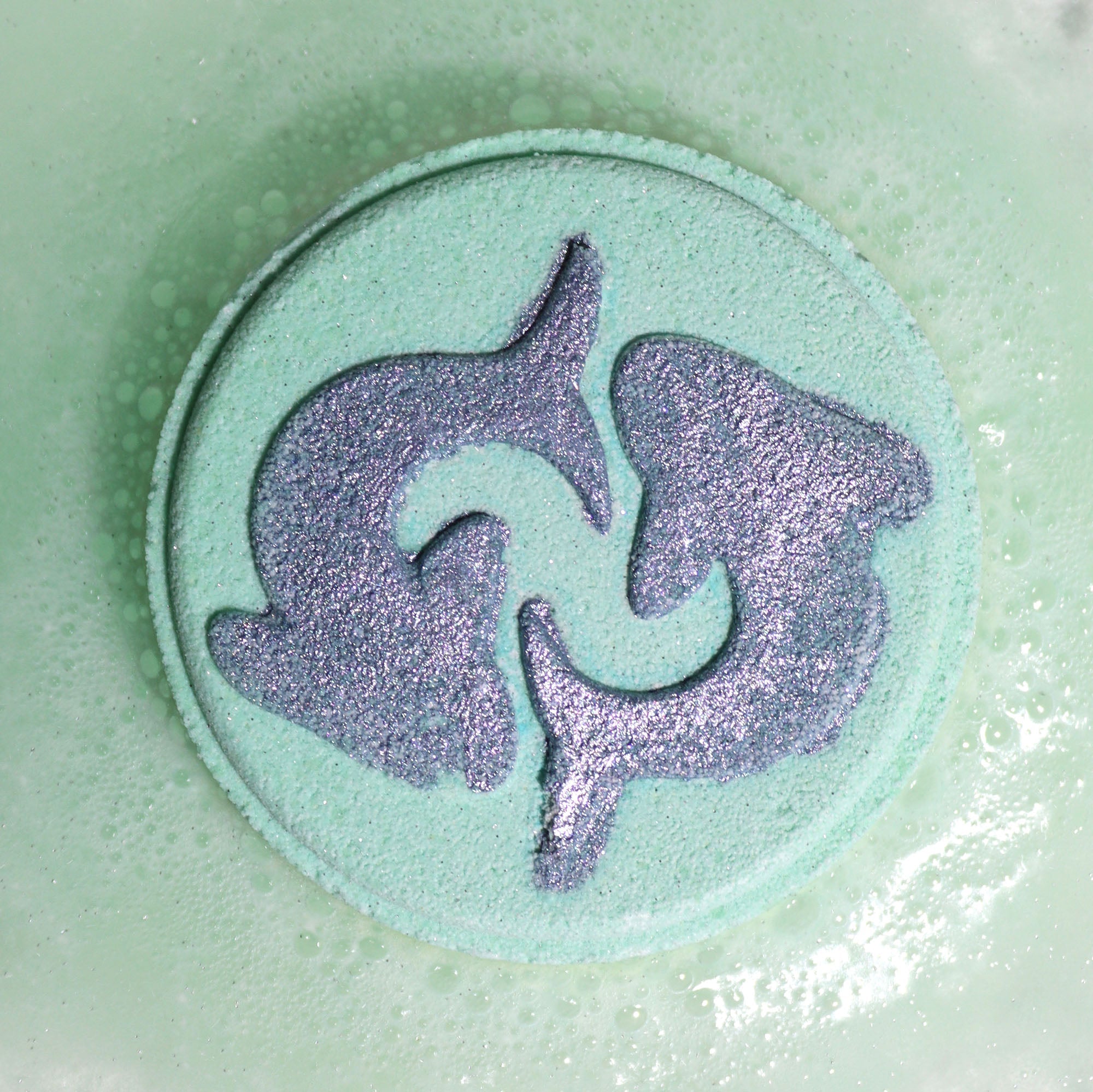 Pisces Bath Fizzers with Horoscope - Soak Sanctuary Bath Bombs