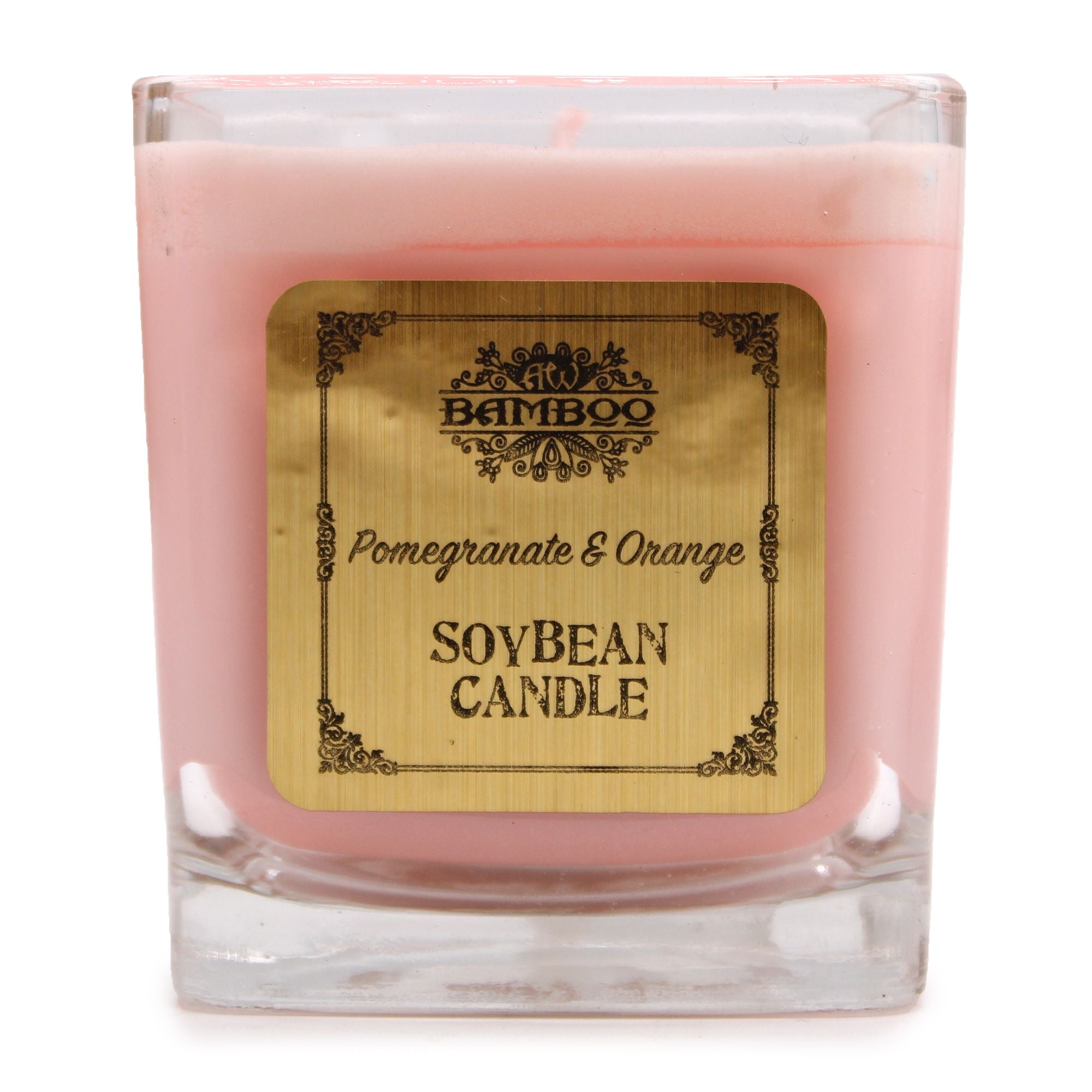 Pomegranate & Orange Soybean Candle - Soak Sanctuary Candles