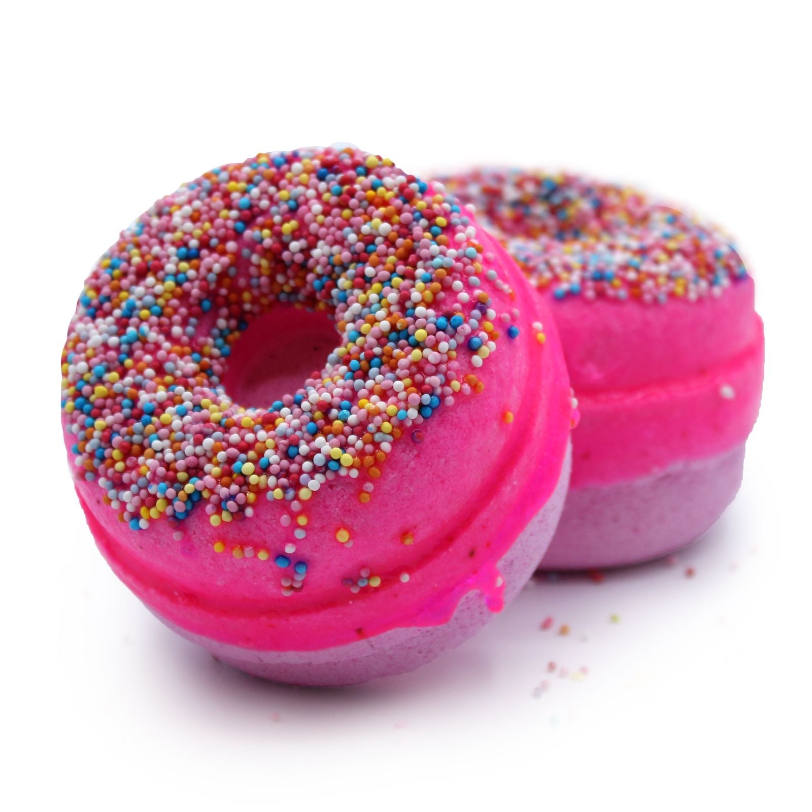 Raspberry Bath Doughnut - Soak Sanctuary Bath Bombs