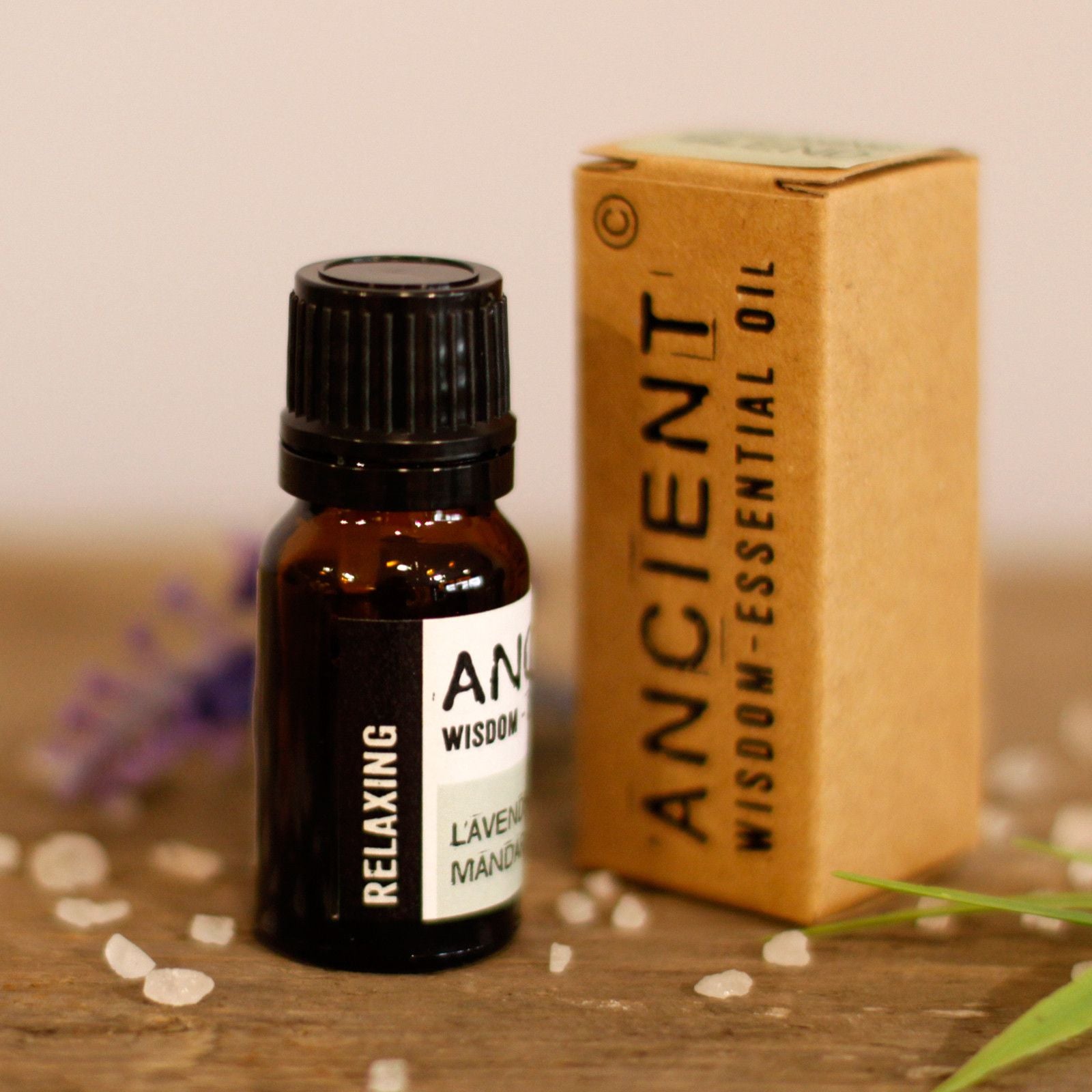 Relaxing Essential Oil Blend: Lavender and Mandarin - 10ml - Soak Sanctuary Essential Oils