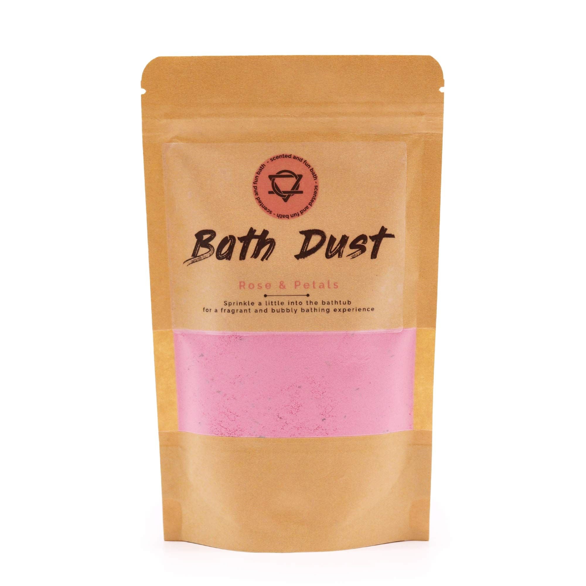 Rose & Petals Bath Dust 190g - Soak Sanctuary Bath Dust
