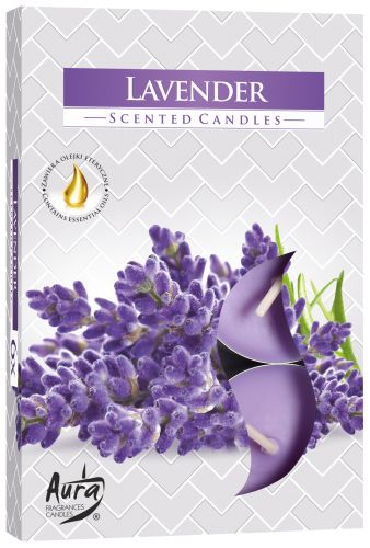 Set of 6 Scented Tealights - Lavender - Soak Sanctuary Candles
