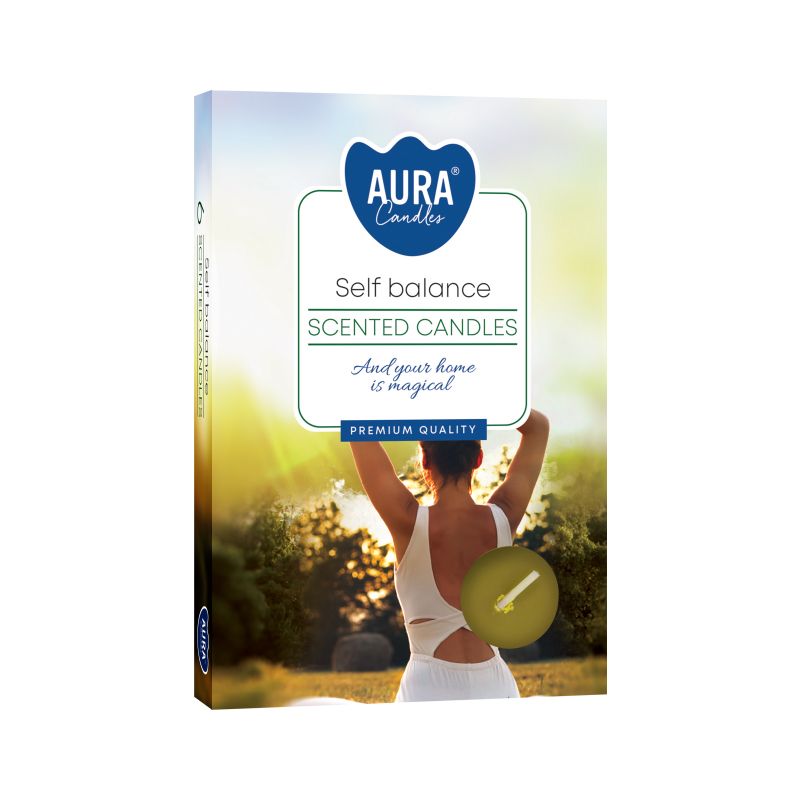 Set of 6 Scented Tealights - Self Balance - Soak Sanctuary Candles