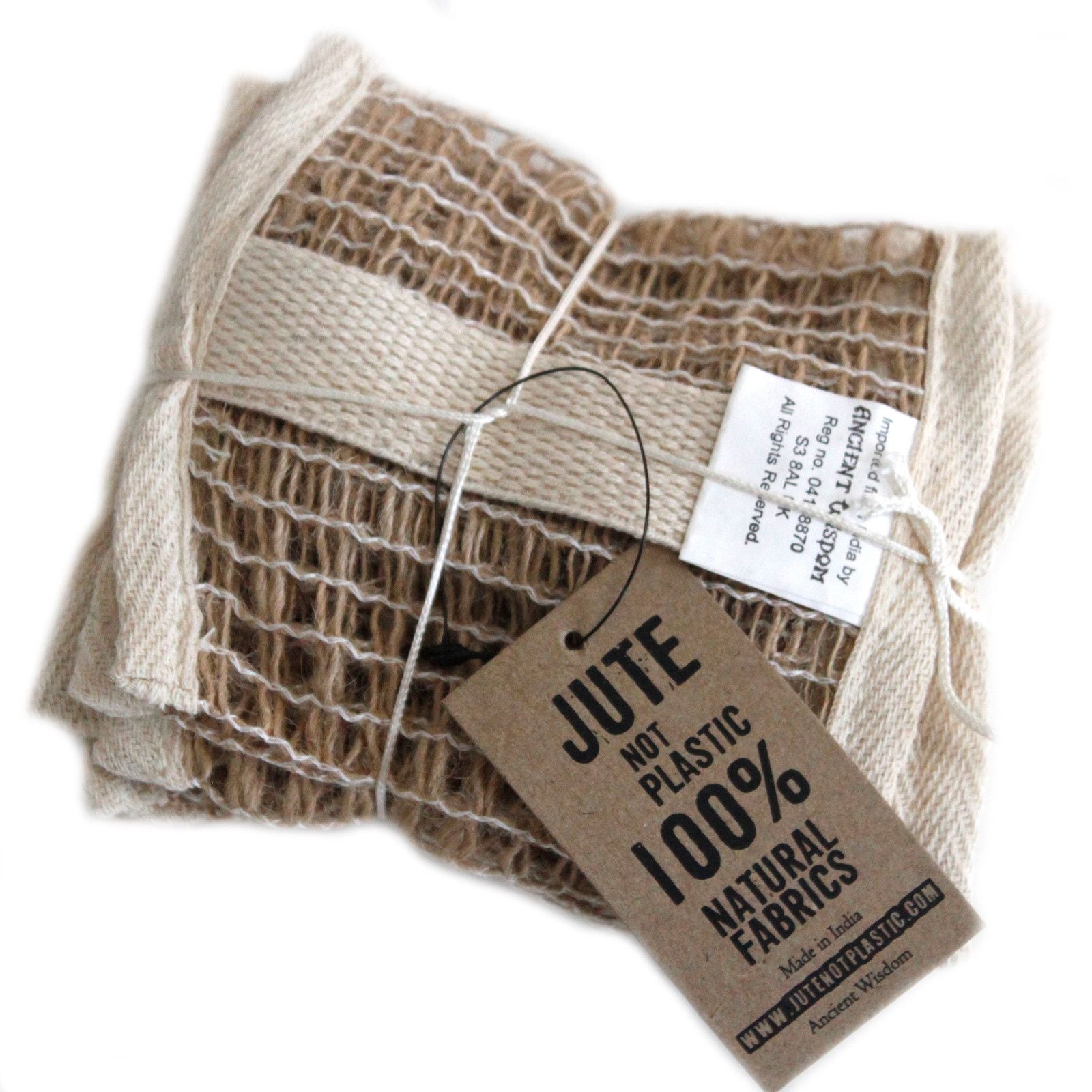 Soft Jute Soap Bag - Soak Sanctuary Accessories