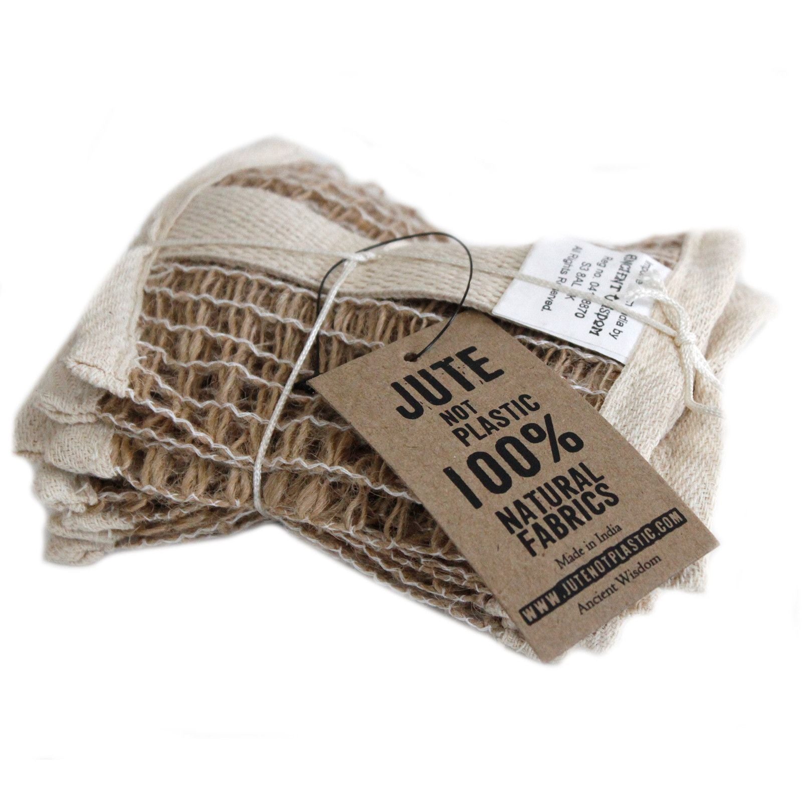 Soft Jute Soap Bag - Soak Sanctuary Accessories
